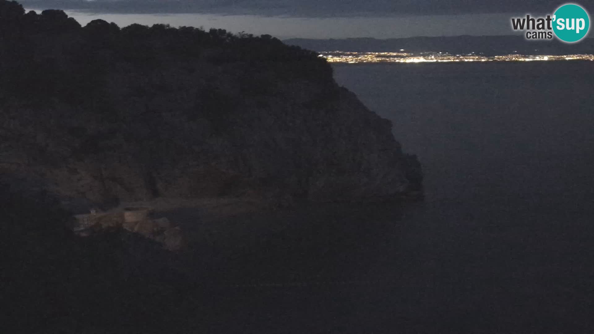Spletna kamera Brseč plaža – Mošćenička Draga – Hrvaška