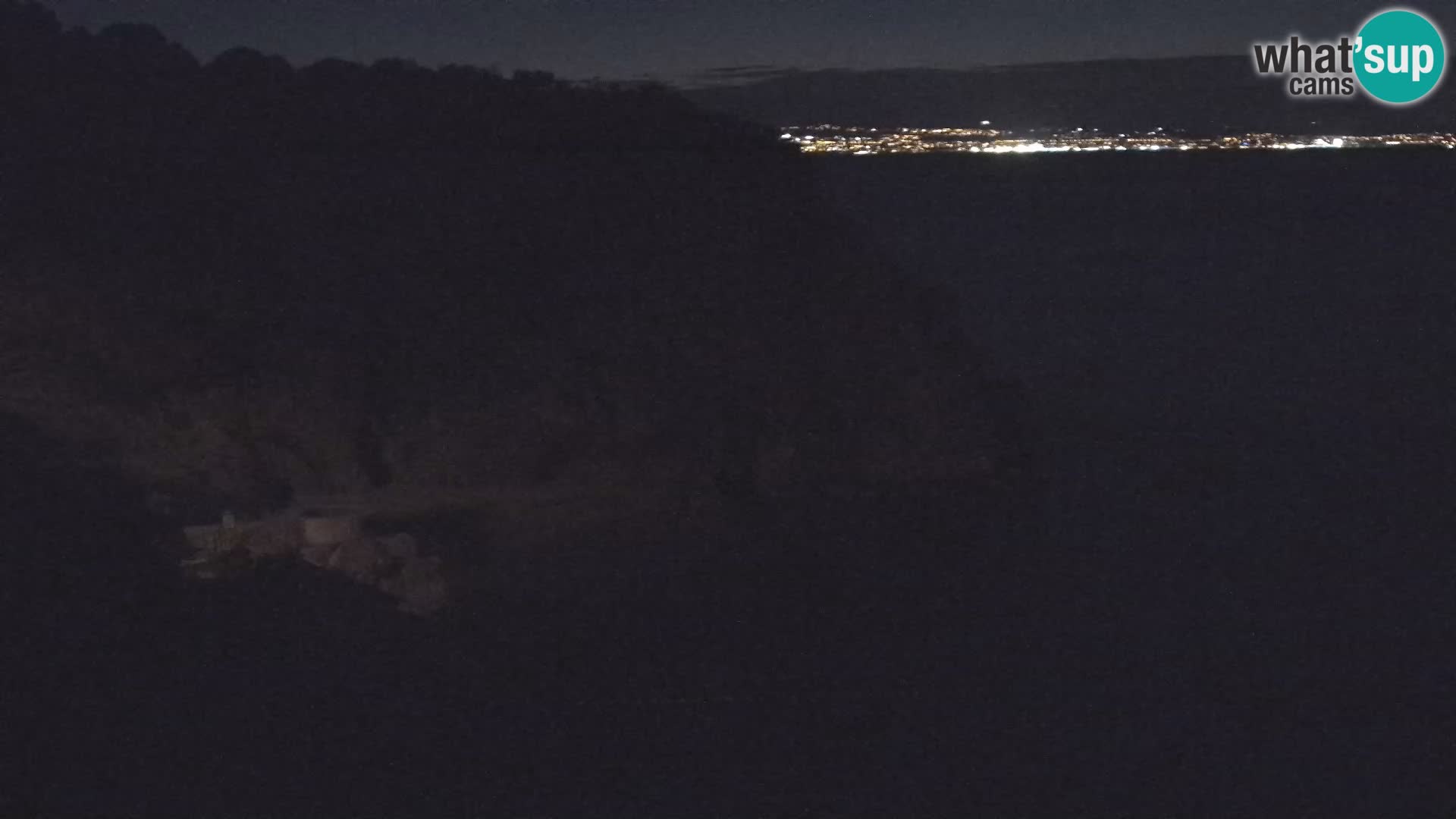 Webcam Bersezio spiaggia – Draga di Moschiena – Croazia