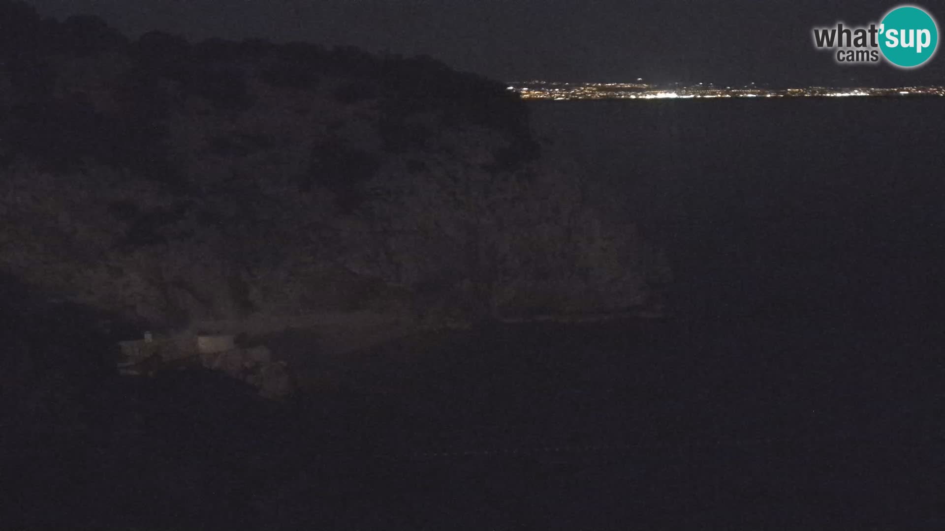 Webcam plage Brseč à Mošćenička Draga, Croatie