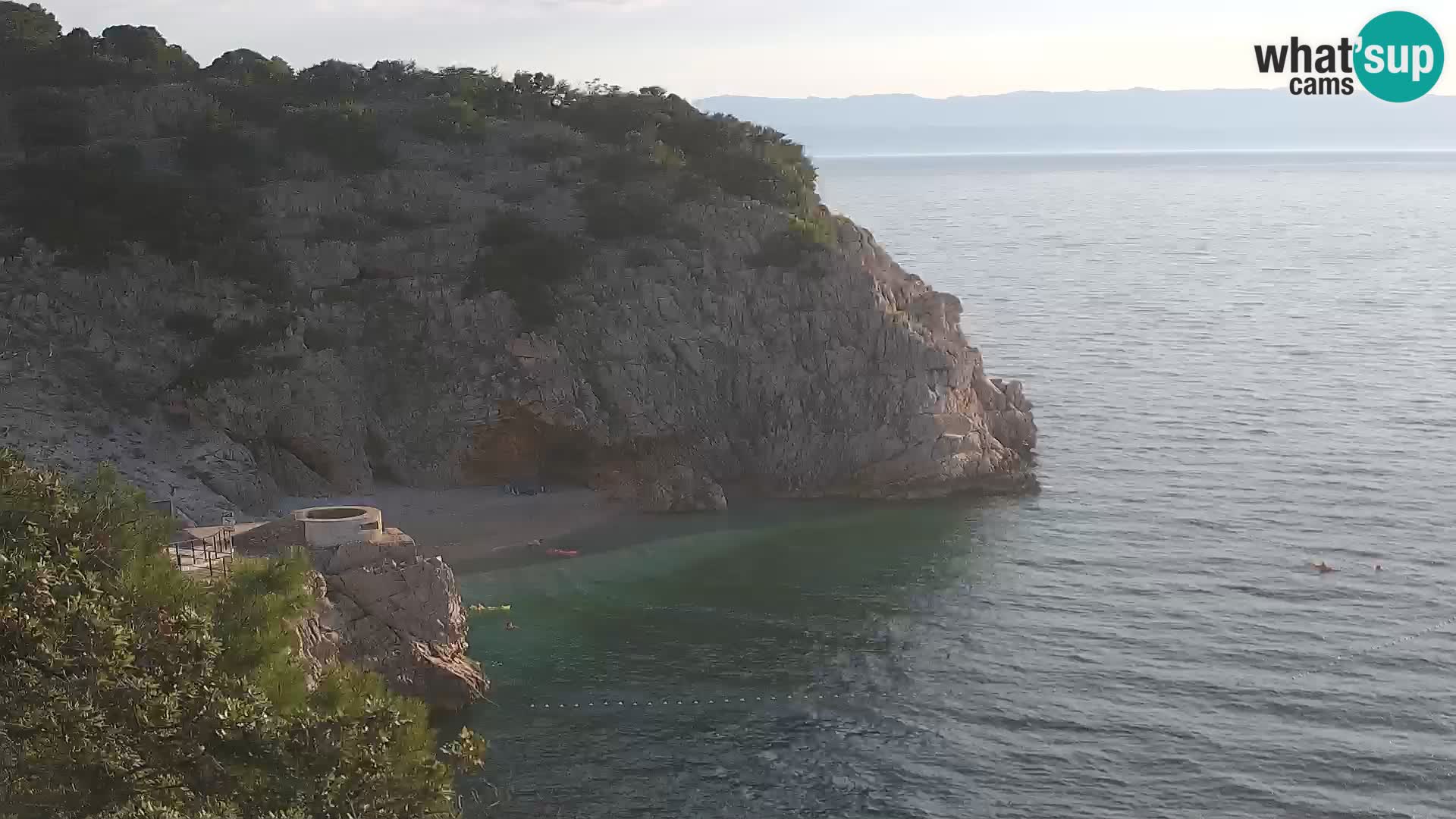 Webcam Brseč Strand – Mošćenička Draga – Kroatien