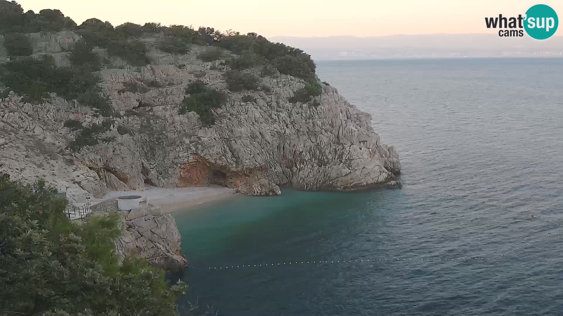 Webcam Brseč Strand – Mošćenička Draga – Kroatien