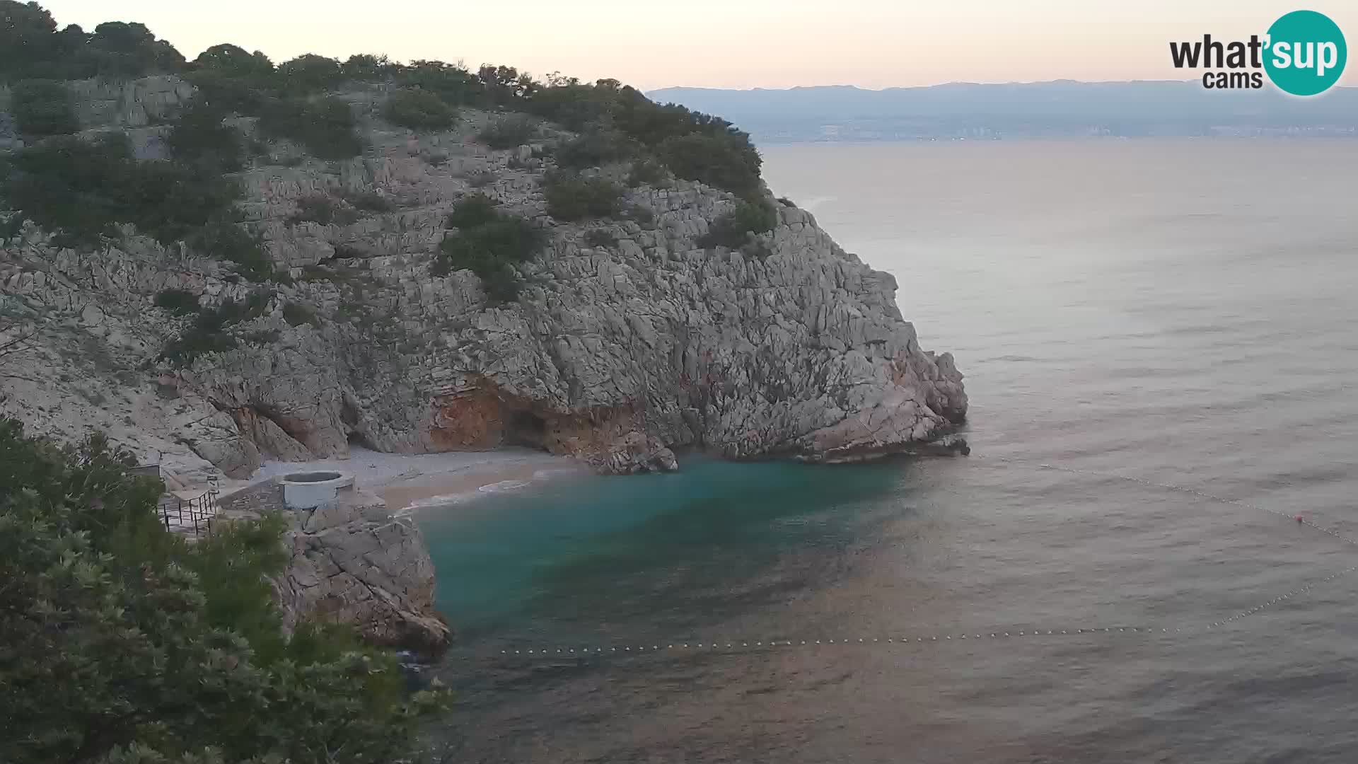 Webcam Brseč Strand – Mošćenička Draga – Kroatien