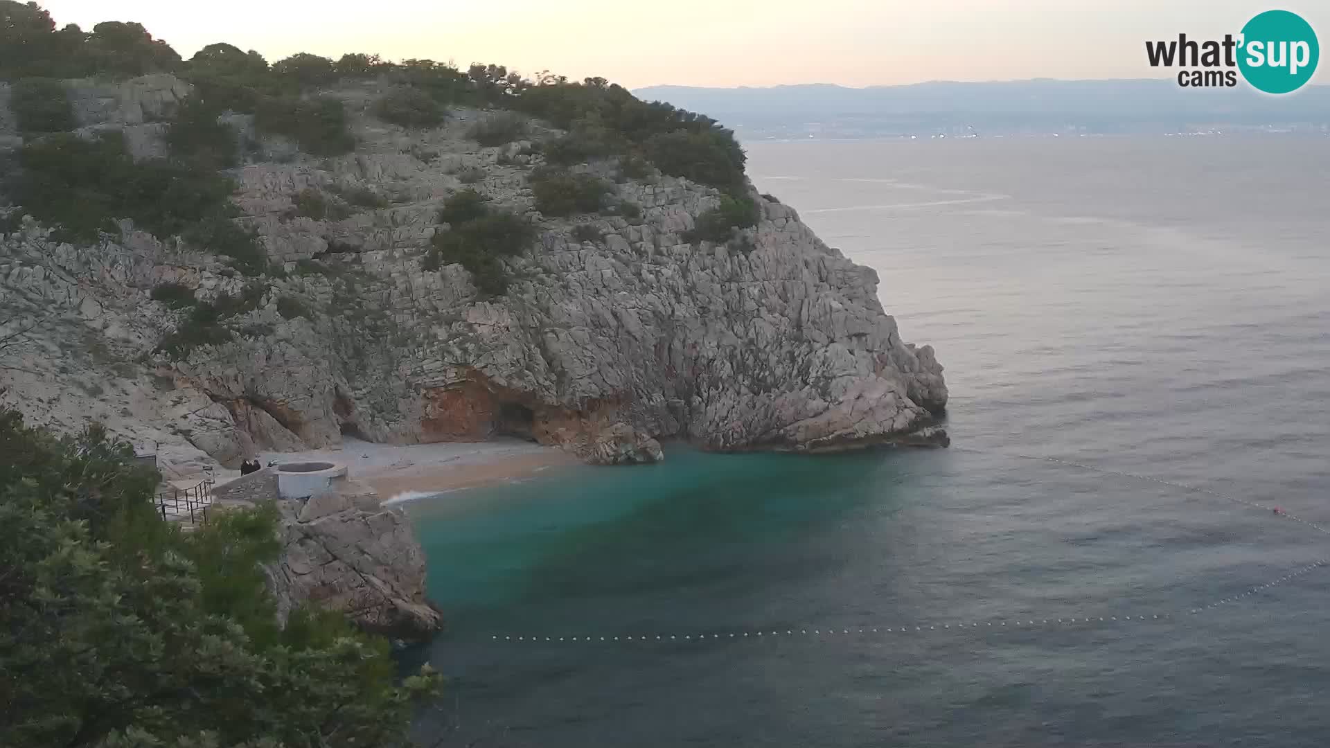 Webcam Brseč Strand – Mošćenička Draga – Kroatien