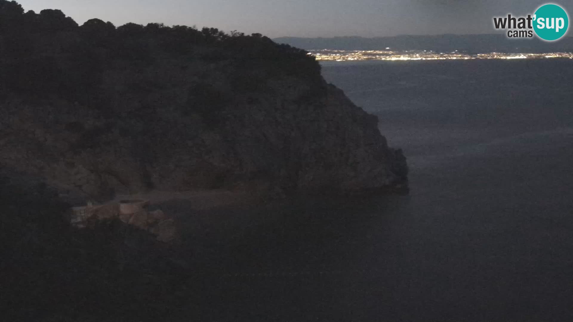 Cámara web de la playa de Brseč en Mošćenička Draga, Croacia