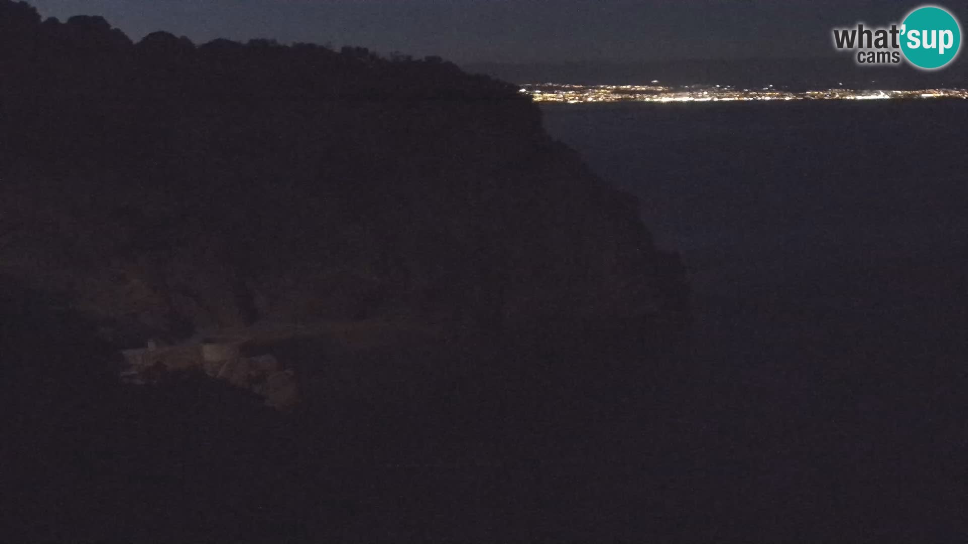 Cámara web de la playa de Brseč en Mošćenička Draga, Croacia