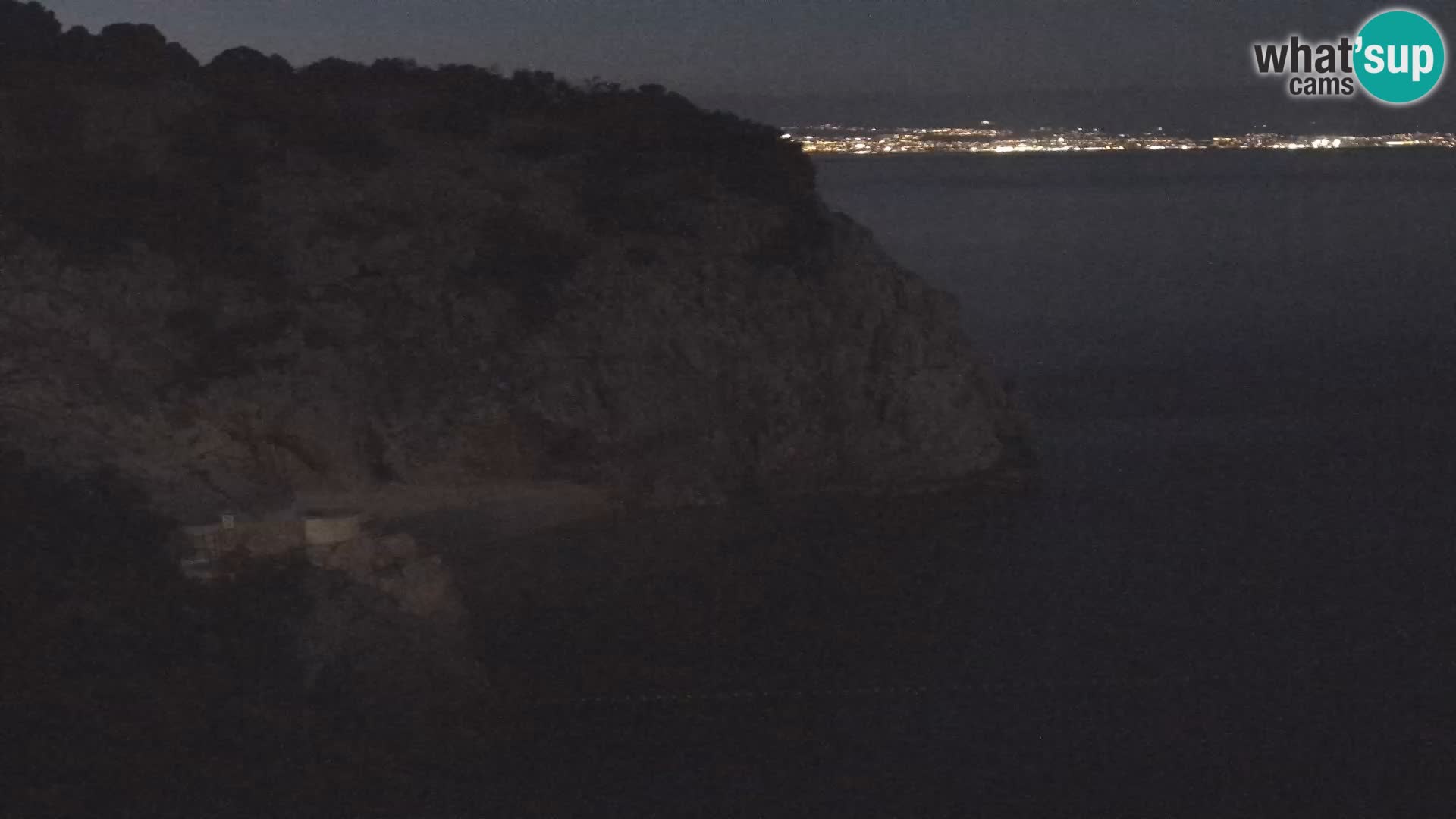 Spletna kamera Brseč plaža – Mošćenička Draga – Hrvaška