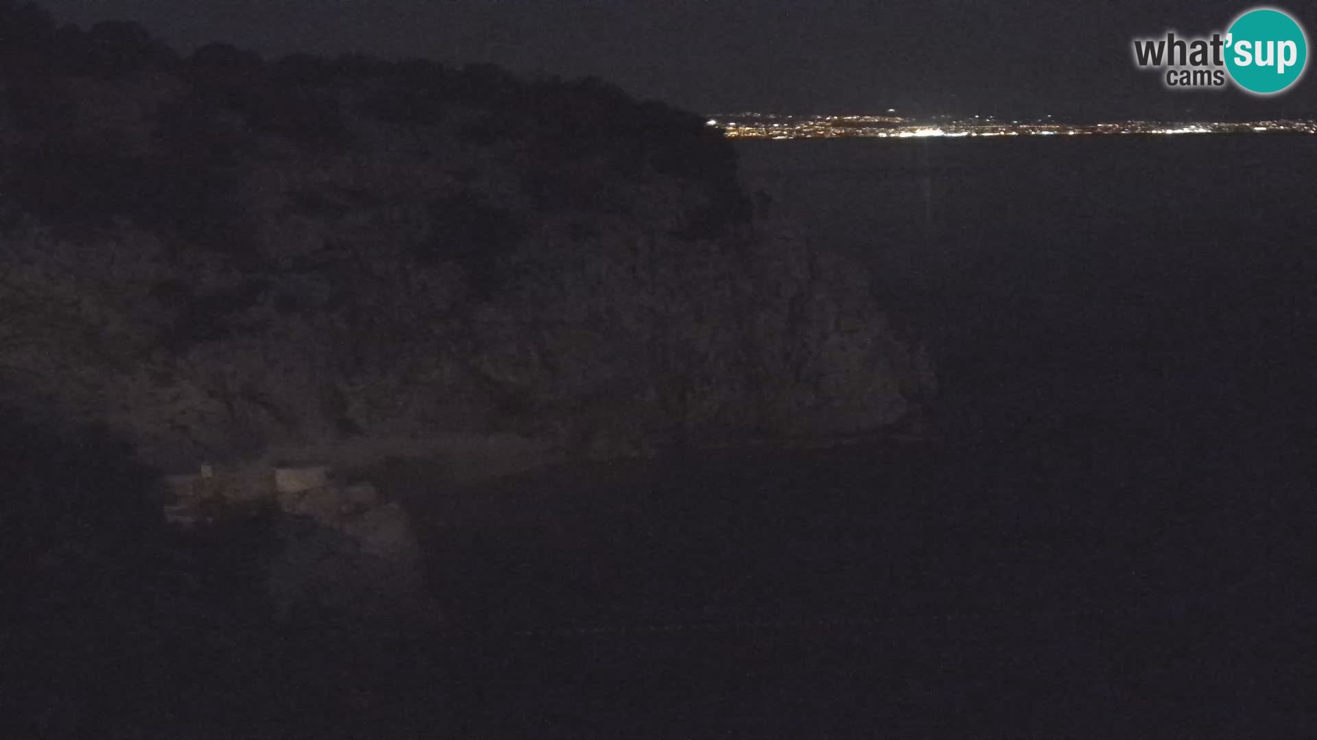 Webcam plage Brseč à Mošćenička Draga, Croatie