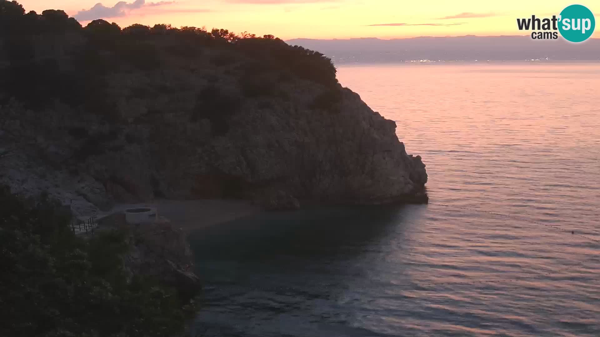 Webcam Brseč beach – Mošćenička Draga – Croatia