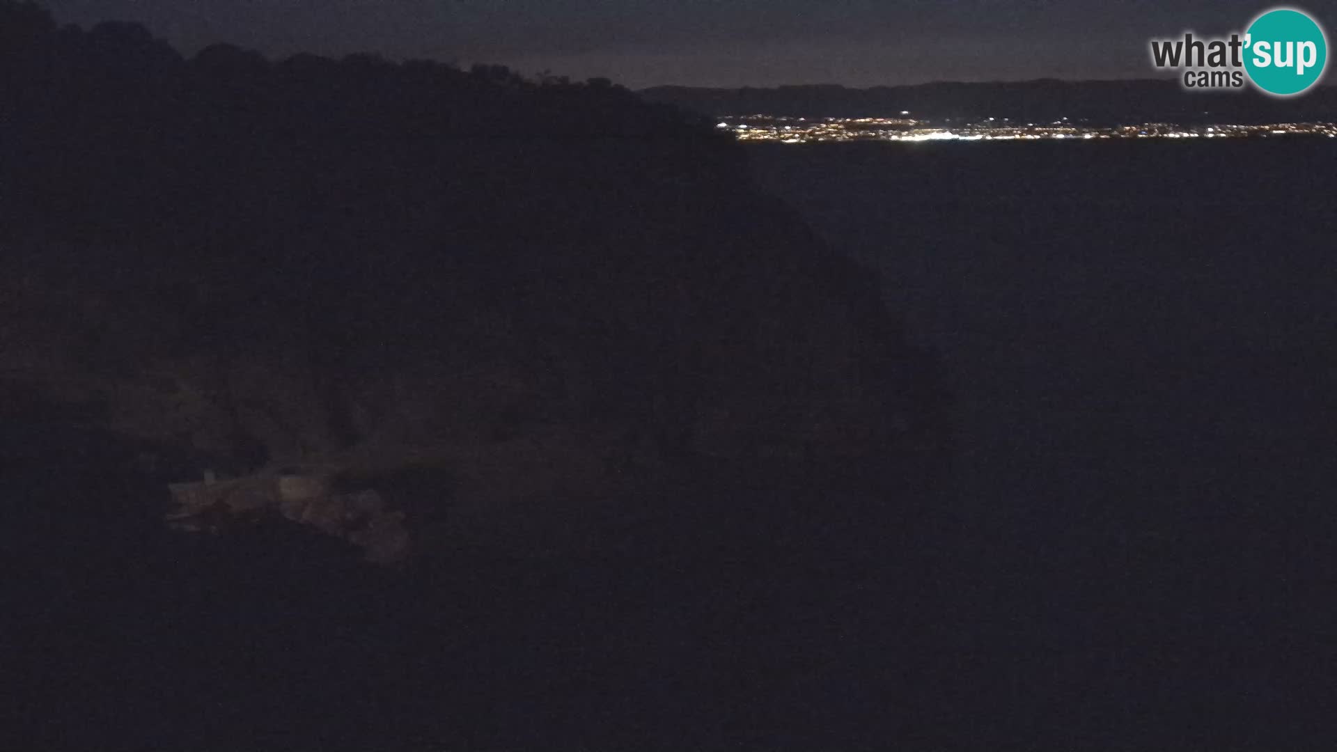 Webcam plage Brseč à Mošćenička Draga, Croatie