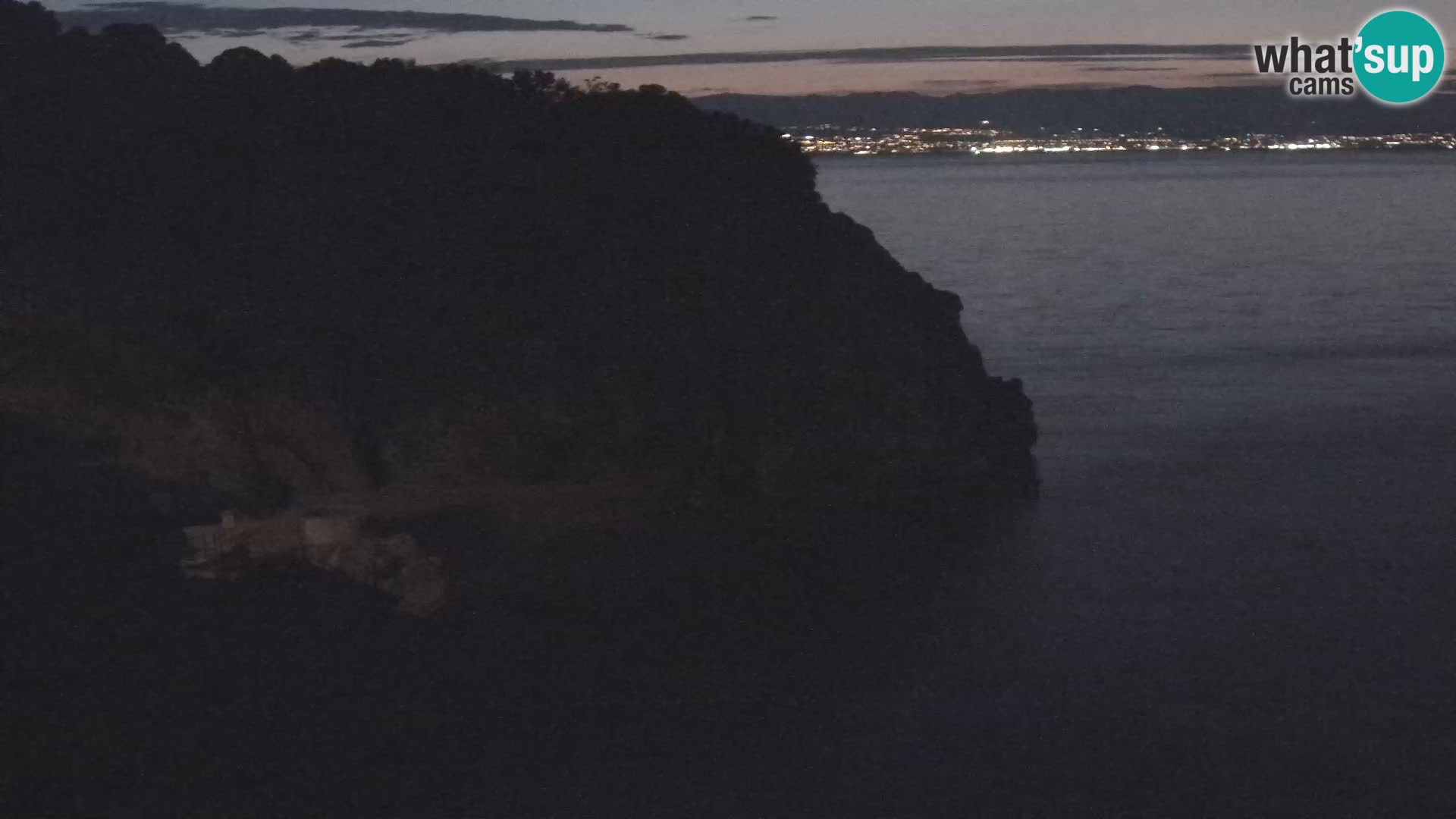 Webcam Brseč beach – Mošćenička Draga – Croatia