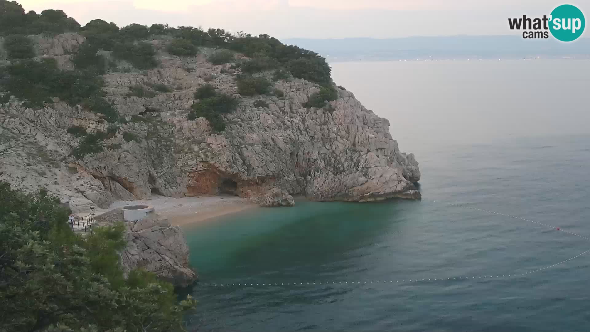 Webcam Brseč Strand – Mošćenička Draga – Kroatien