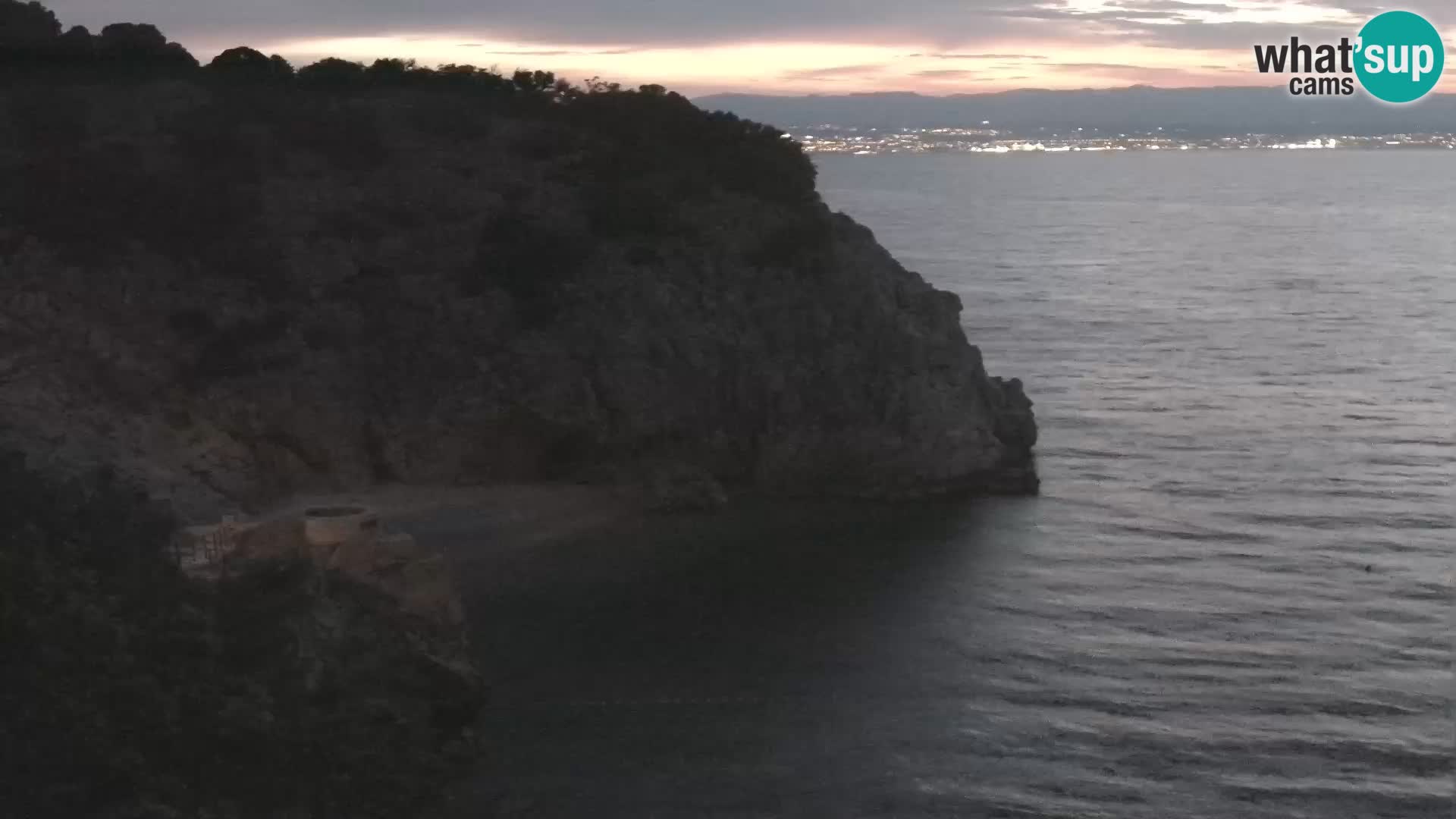 Webcam Brseč beach – Mošćenička Draga – Croatia