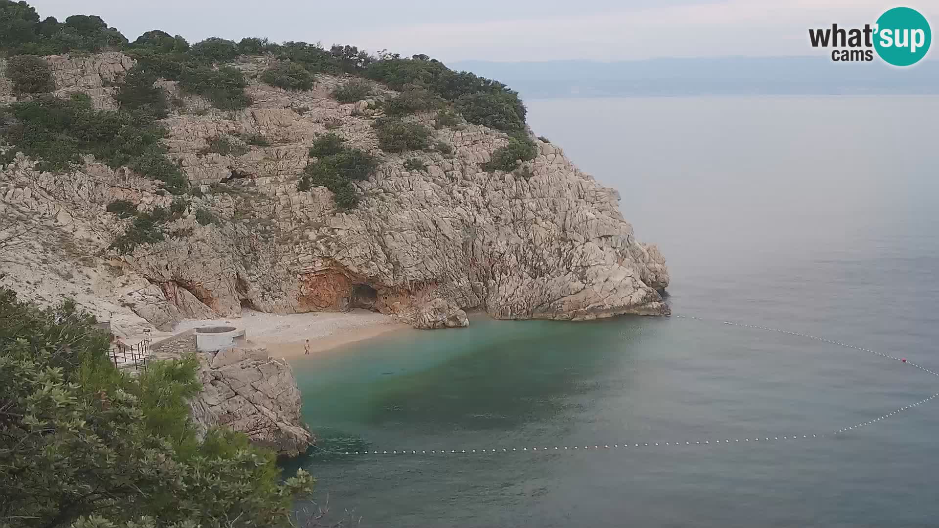 Webcam Brseč Strand – Mošćenička Draga – Kroatien