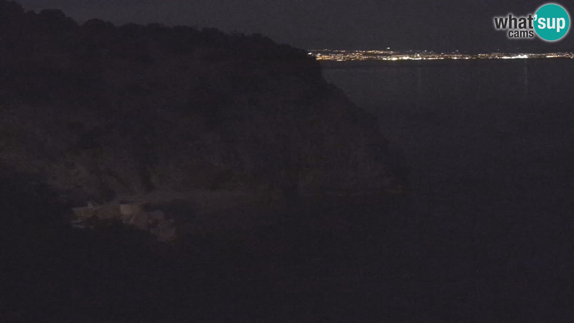 Webcam plage Brseč à Mošćenička Draga, Croatie