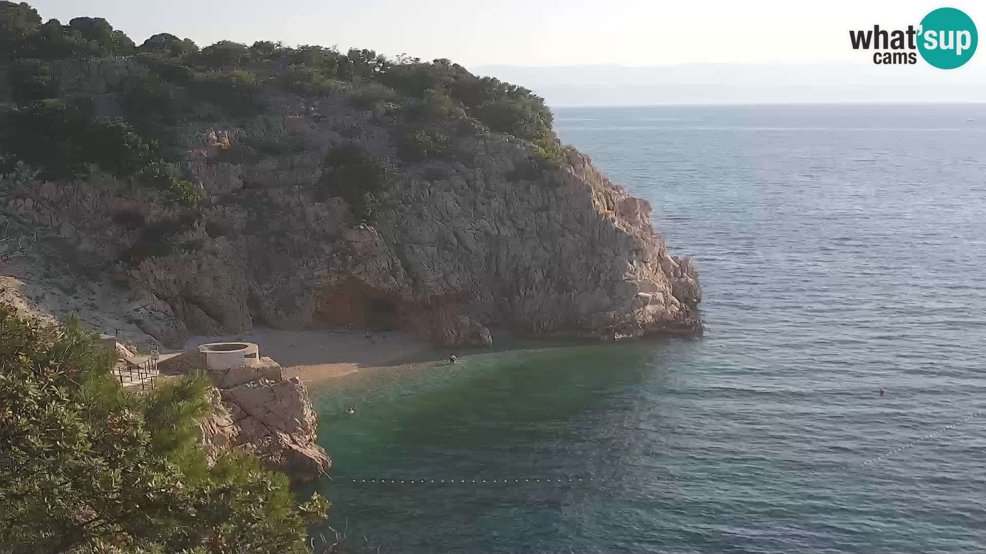 Webcam Brseč Strand – Mošćenička Draga – Kroatien