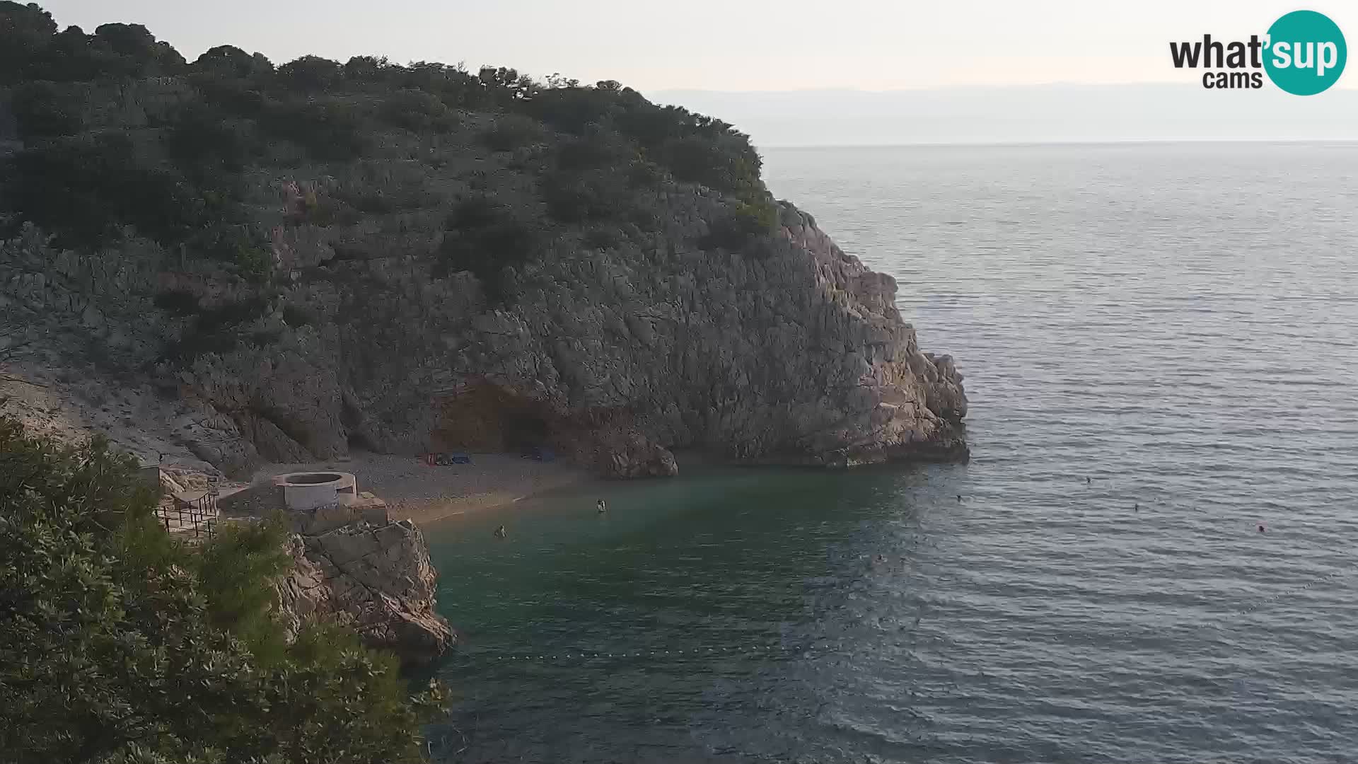 Webcam Brseč Strand – Mošćenička Draga – Kroatien
