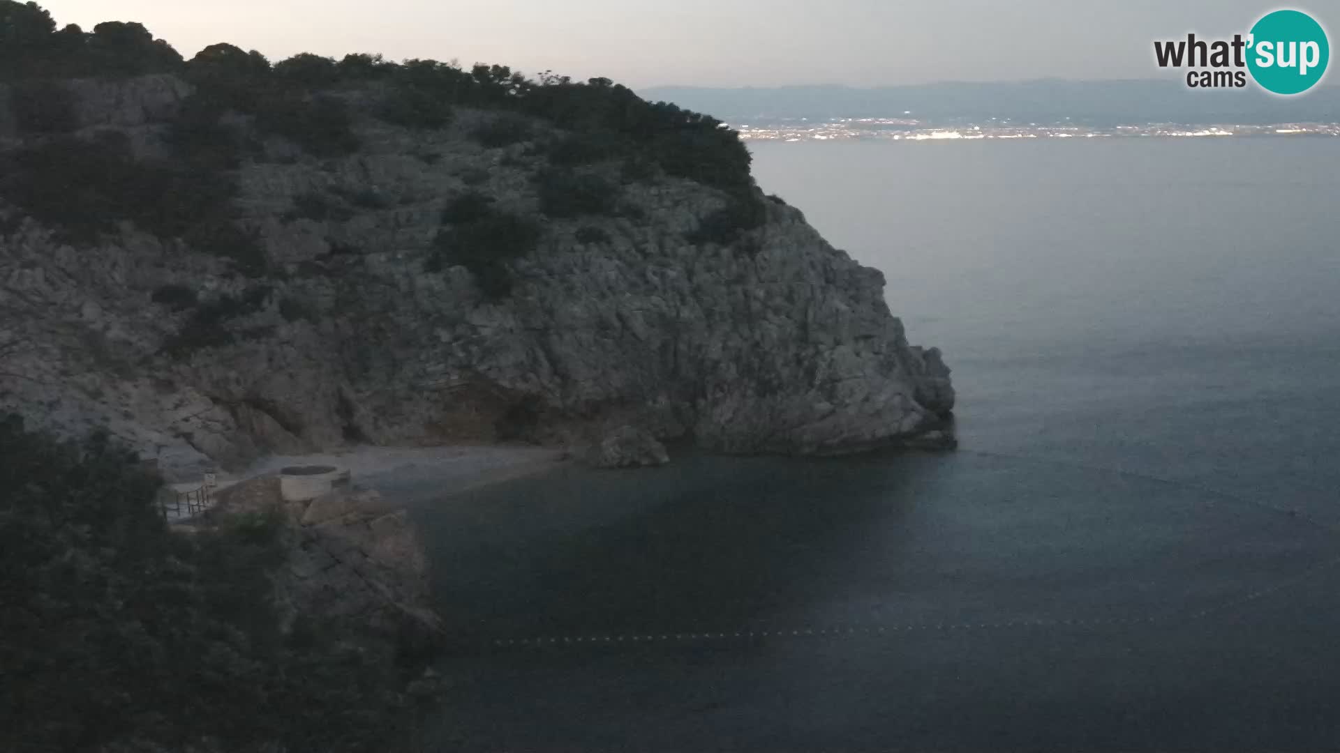 Webcam Brseč Strand – Mošćenička Draga – Kroatien