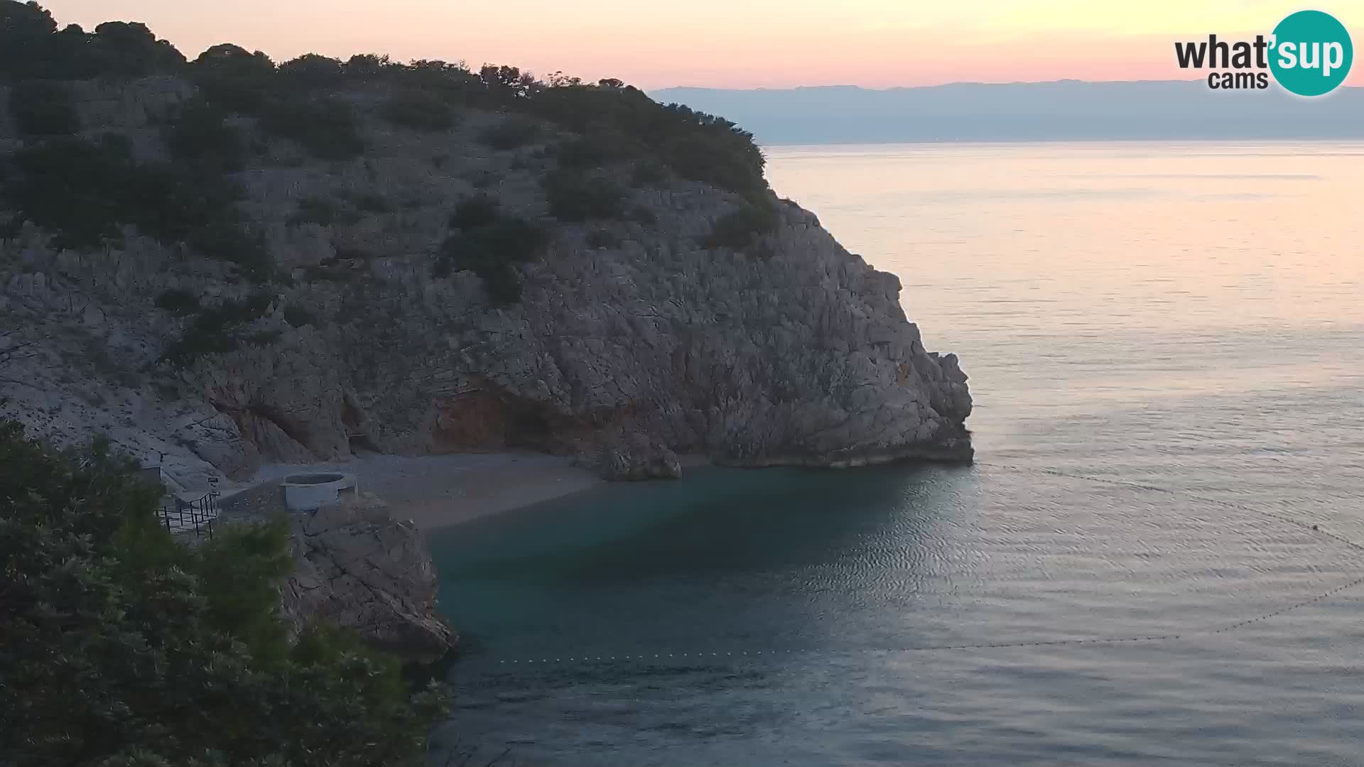 Web kamera plaže Brseč – Mošćenička Draga – Hrvatska