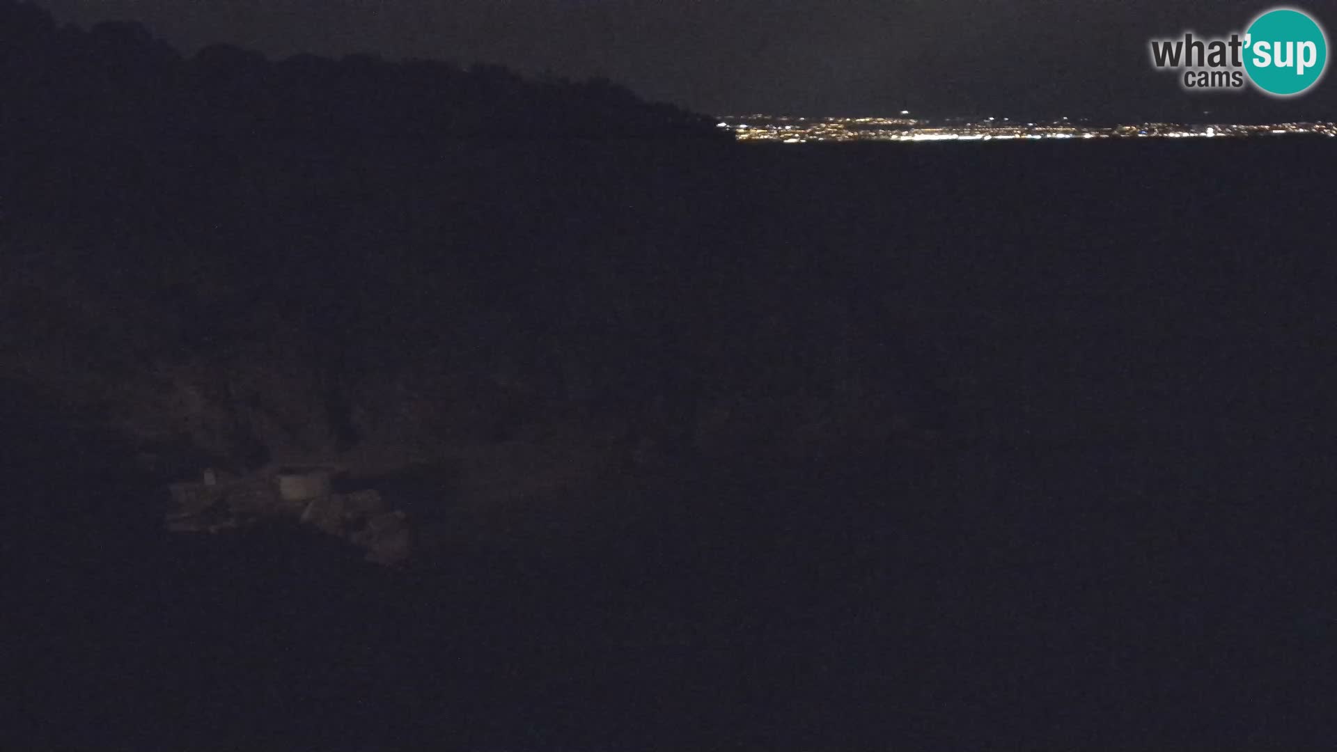 Webcam plage Brseč à Mošćenička Draga, Croatie