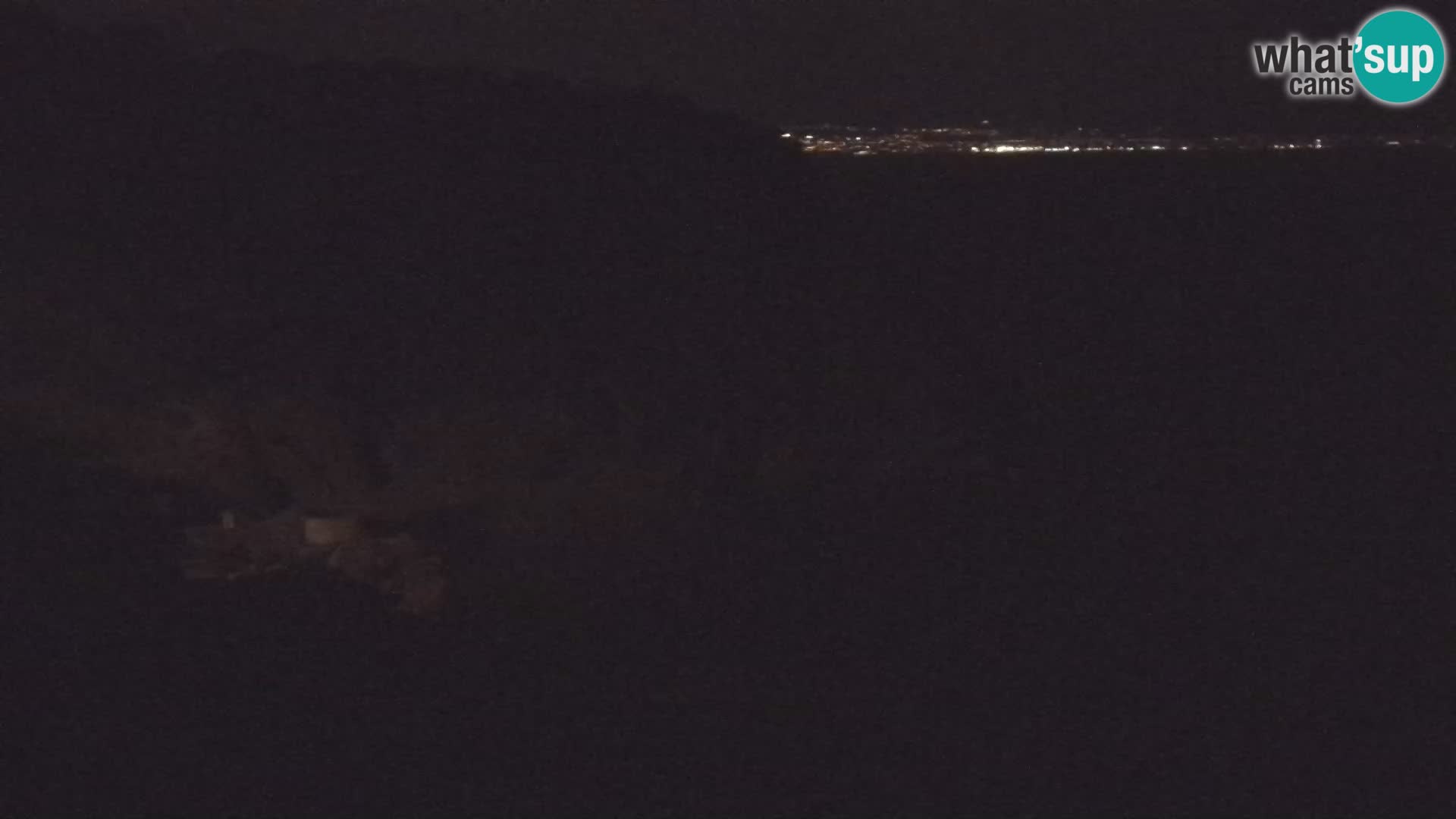 Webcam plage Brseč à Mošćenička Draga, Croatie