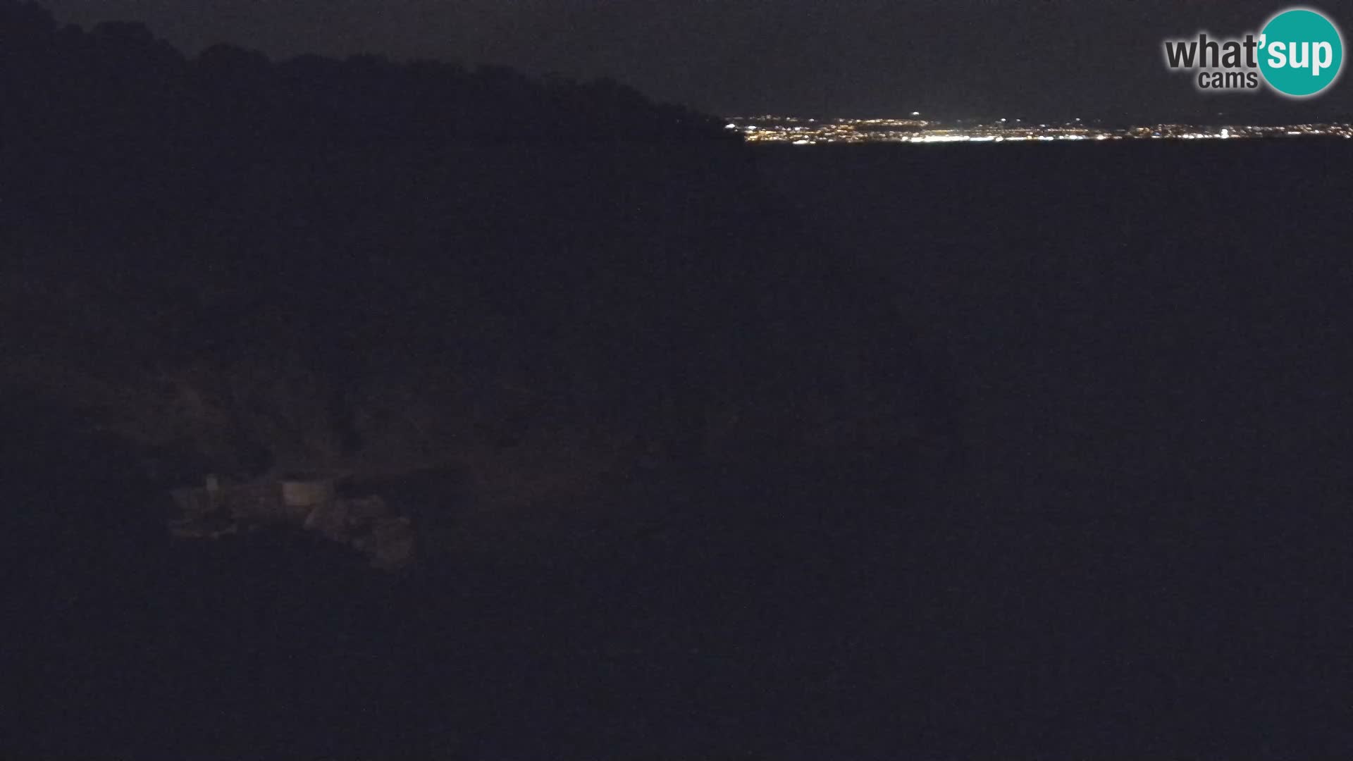 Spletna kamera Brseč plaža – Mošćenička Draga – Hrvaška