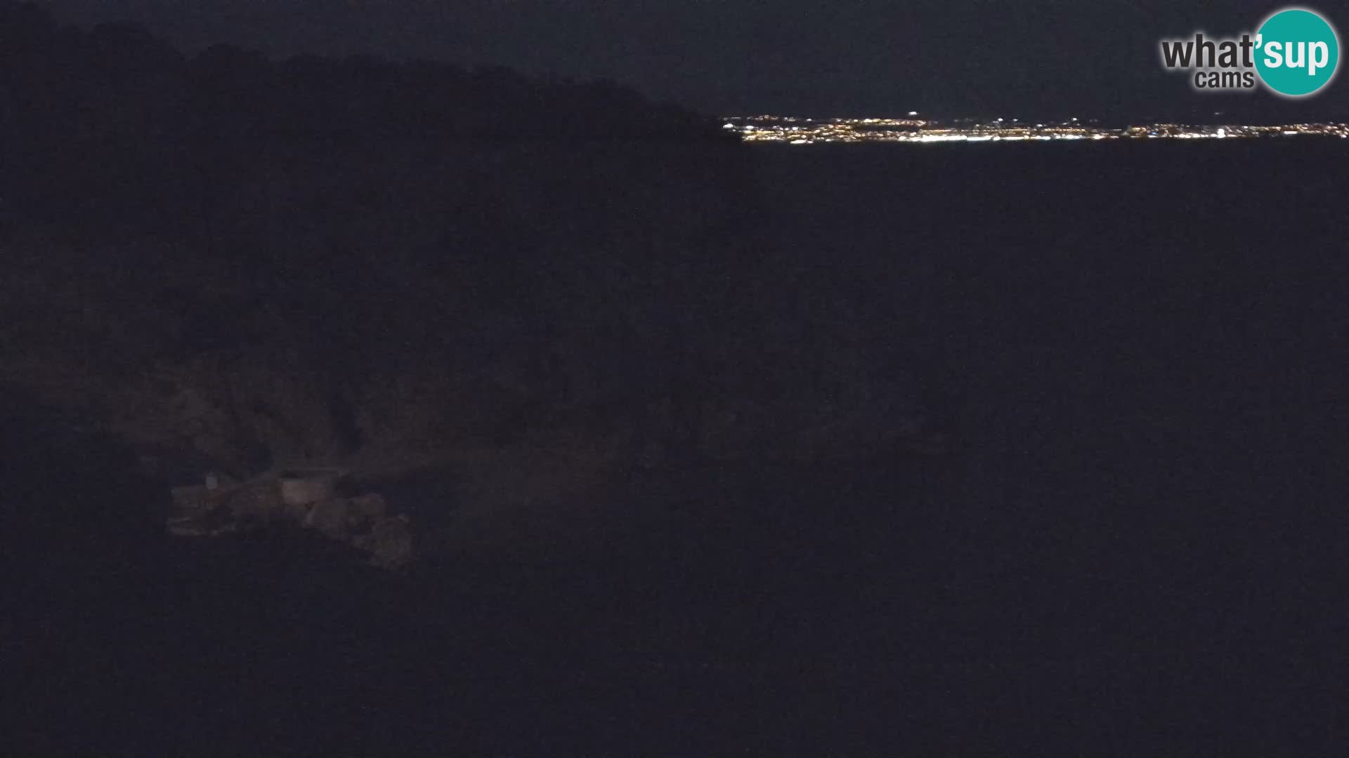 Webcam Bersezio spiaggia – Draga di Moschiena – Croazia
