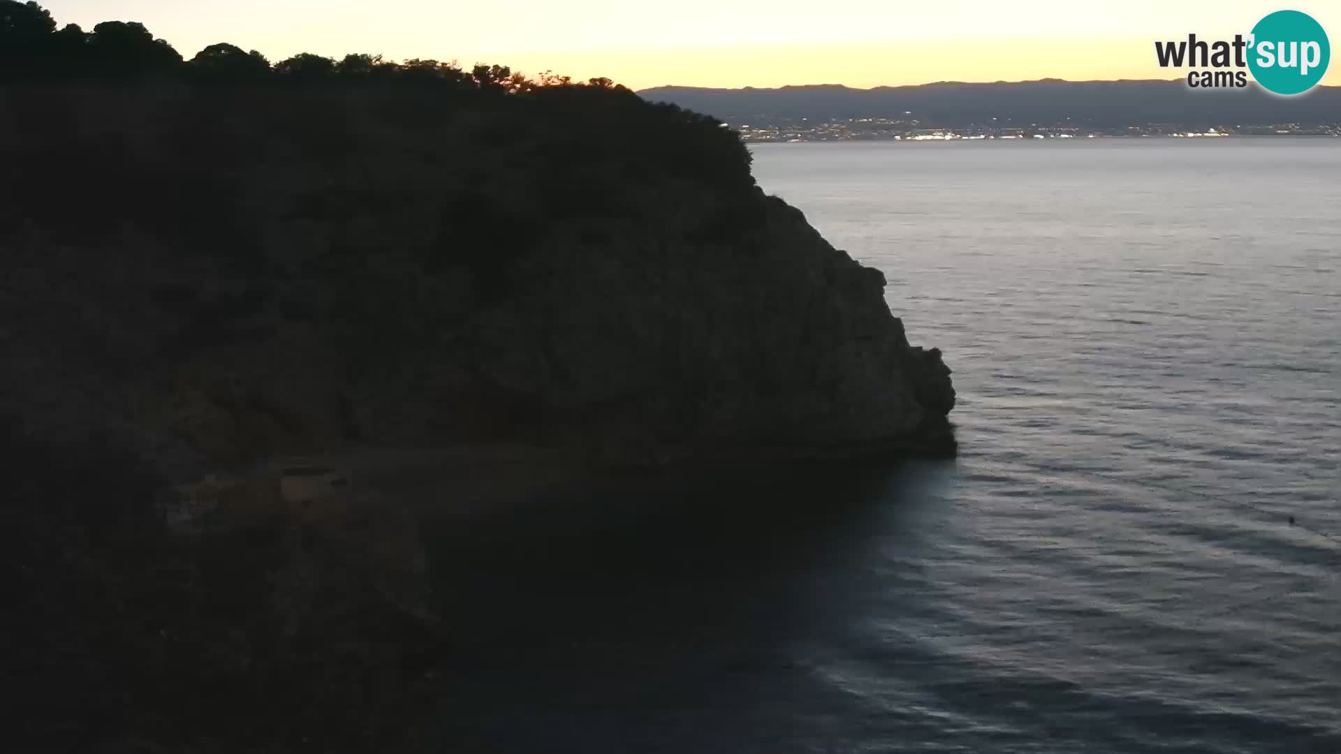 Webcam Brseč beach – Mošćenička Draga – Croatia