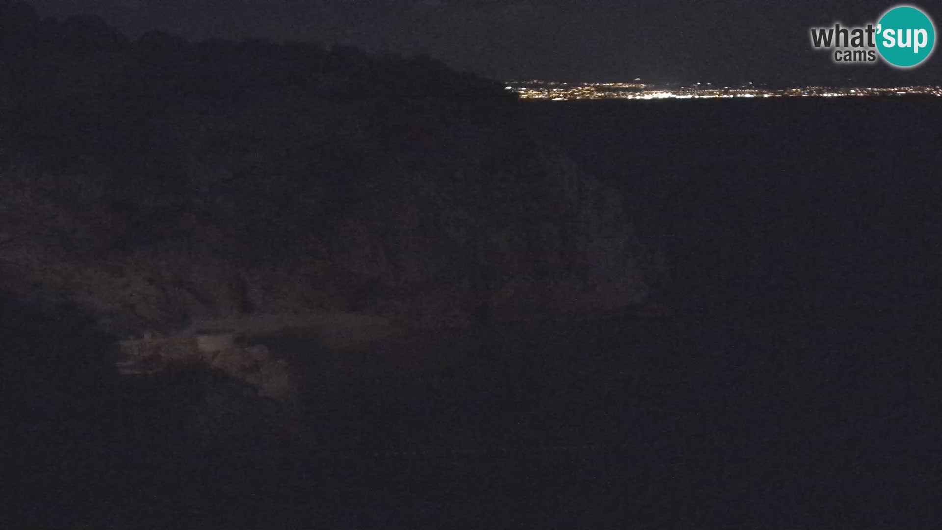 Webcam plage Brseč à Mošćenička Draga, Croatie