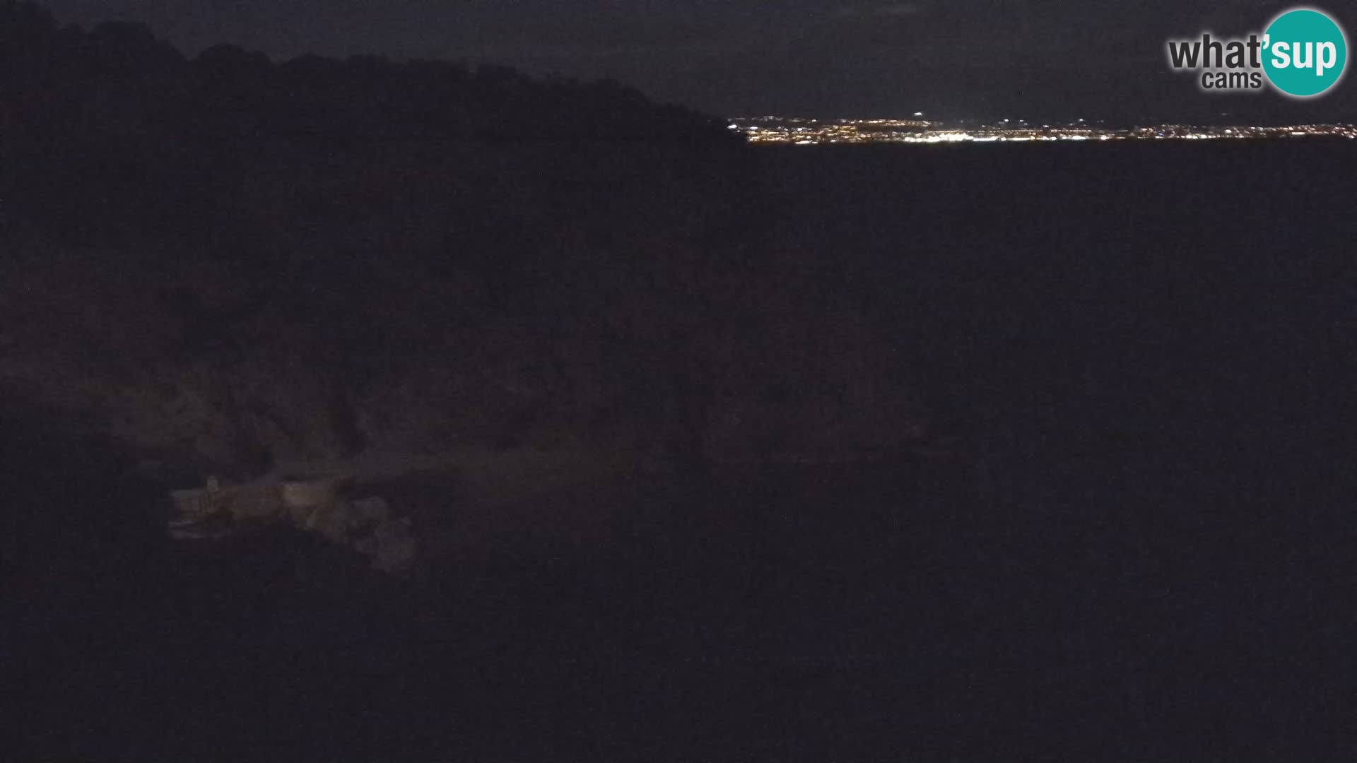 Webcam plage Brseč à Mošćenička Draga, Croatie