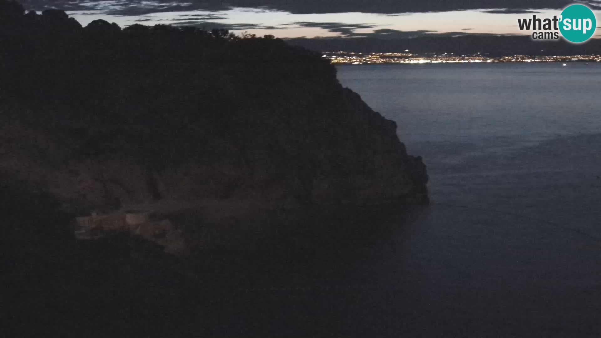 Webcam Brseč beach – Mošćenička Draga – Croatia