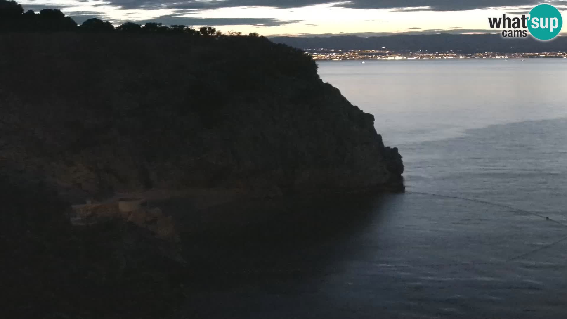 Web kamera plaže Brseč – Mošćenička Draga – Hrvatska