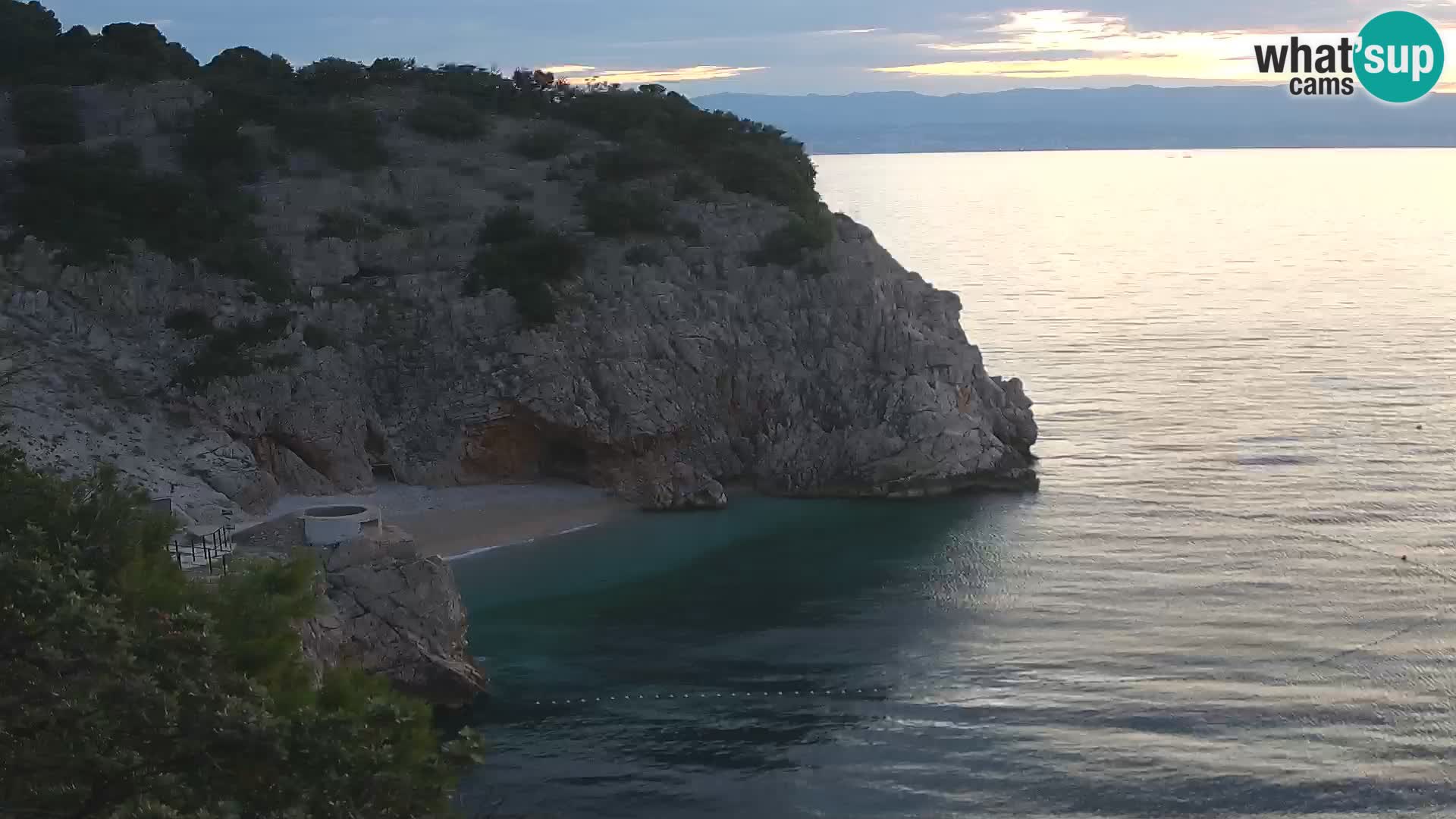 Web kamera plaže Brseč – Mošćenička Draga – Hrvatska