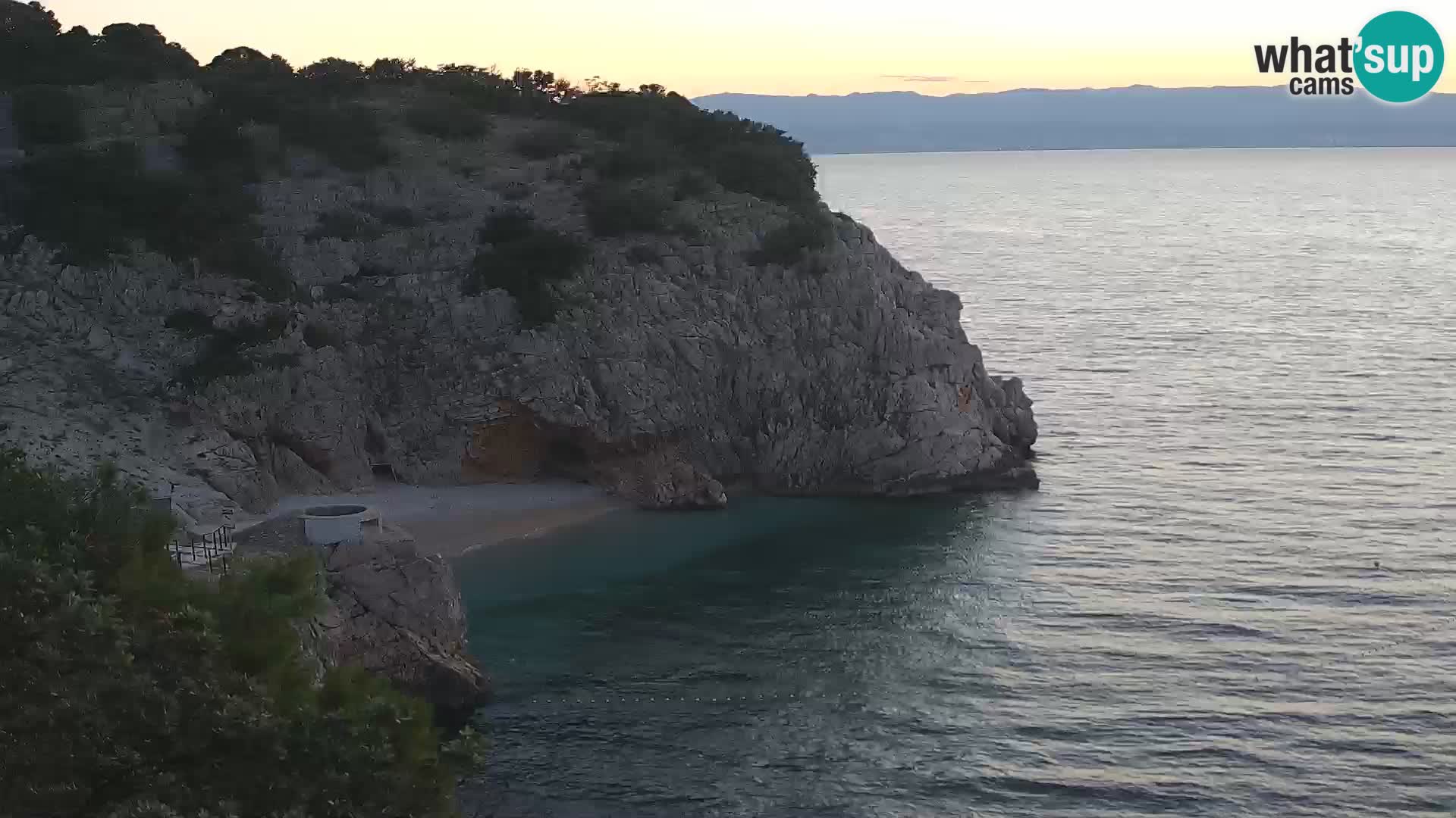 Web kamera plaže Brseč – Mošćenička Draga – Hrvatska