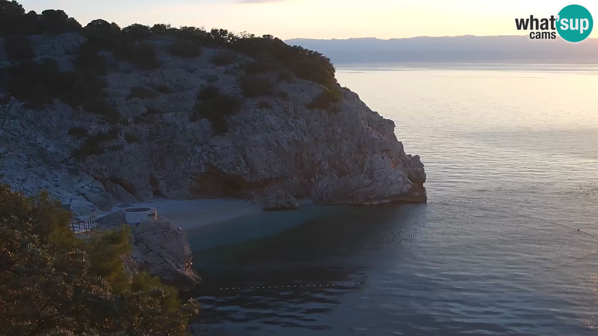 Web kamera plaže Brseč – Mošćenička Draga – Hrvatska