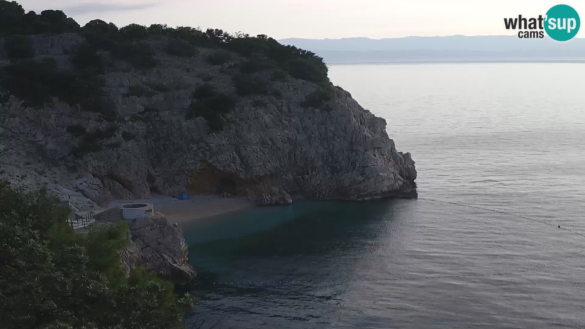 Web kamera plaže Brseč – Mošćenička Draga – Hrvatska
