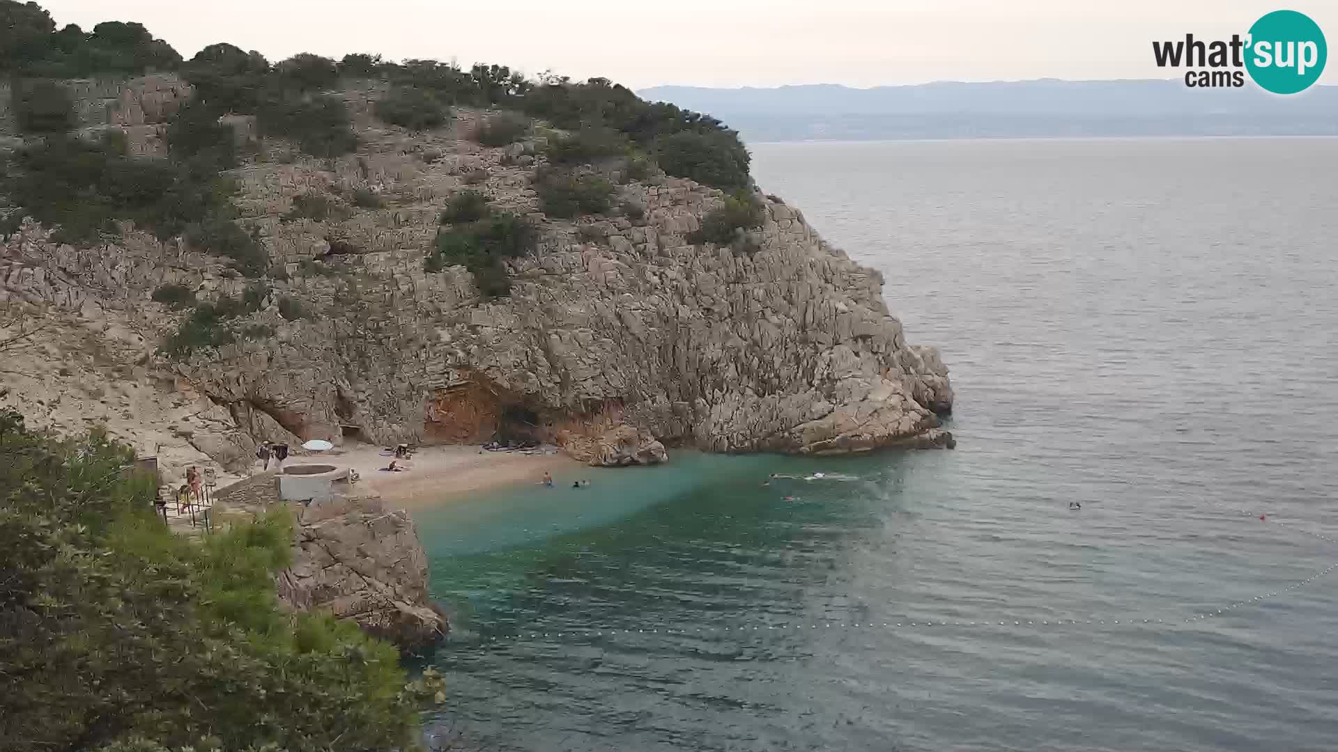 Webcam Brseč Strand – Mošćenička Draga – Kroatien