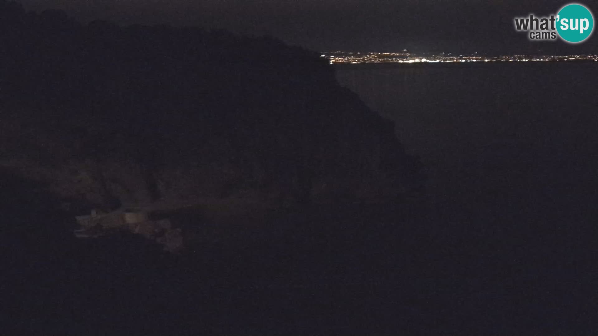 Webcam plage Brseč à Mošćenička Draga, Croatie