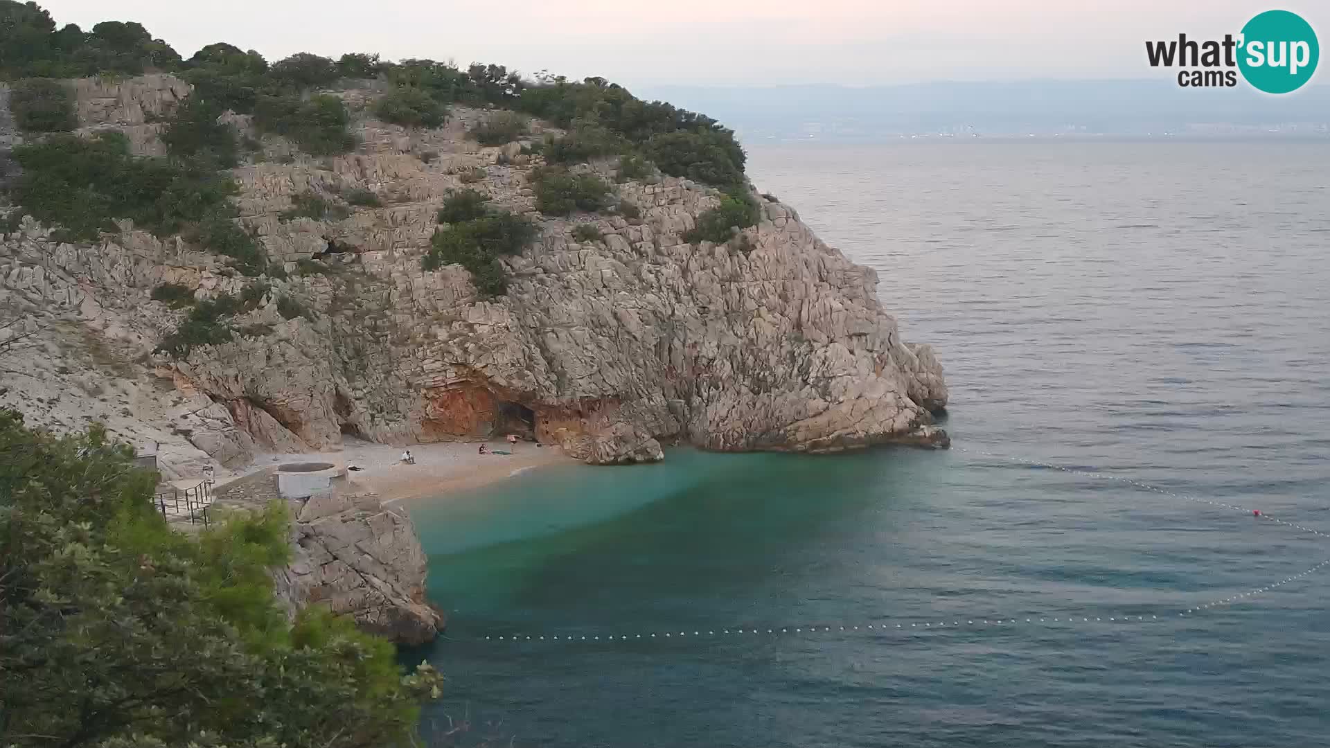 Webcam Brseč Strand – Mošćenička Draga – Kroatien