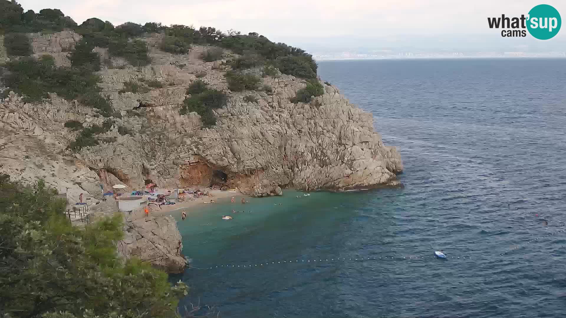 Webcam Brseč Strand – Mošćenička Draga – Kroatien