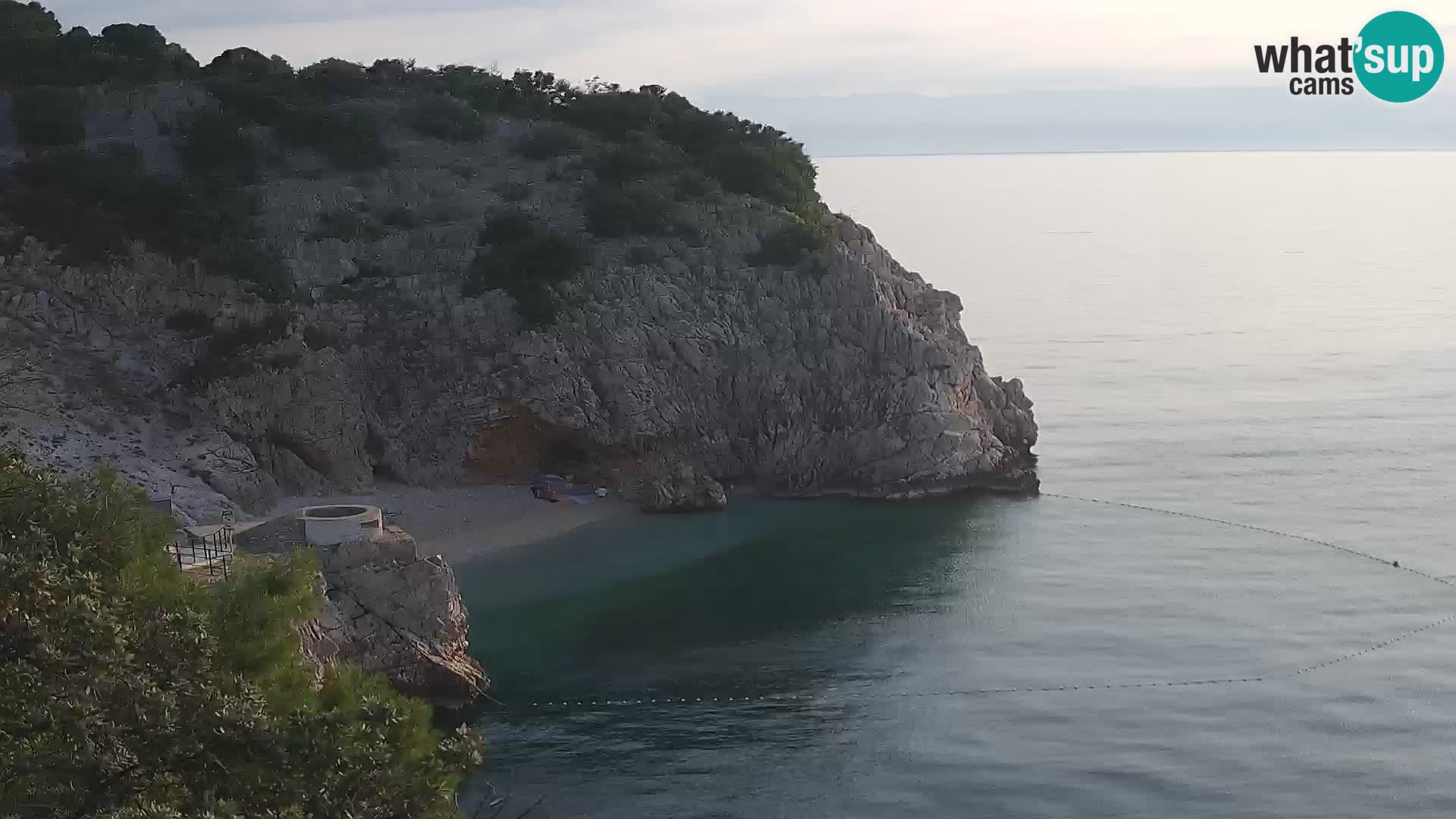 Webcam Brseč Strand – Mošćenička Draga – Kroatien