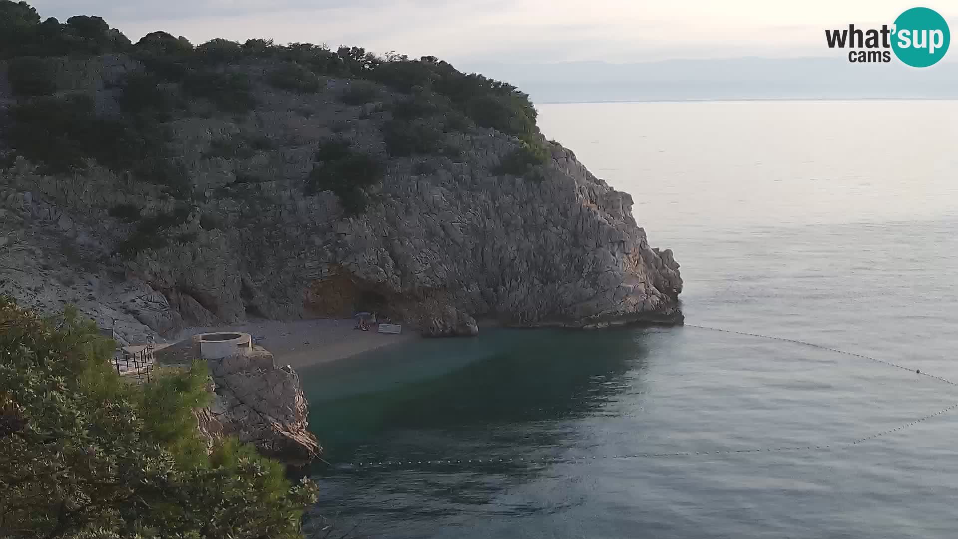 Webcam Brseč Strand – Mošćenička Draga – Kroatien