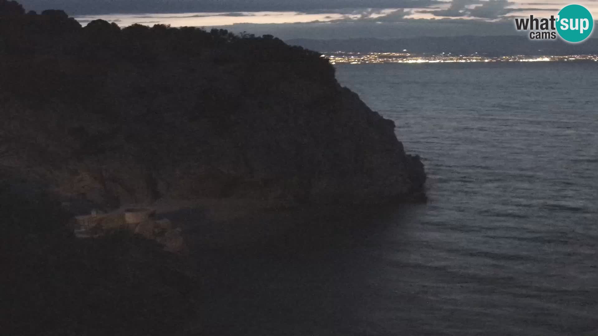 Webcam Bersezio spiaggia – Draga di Moschiena – Croazia