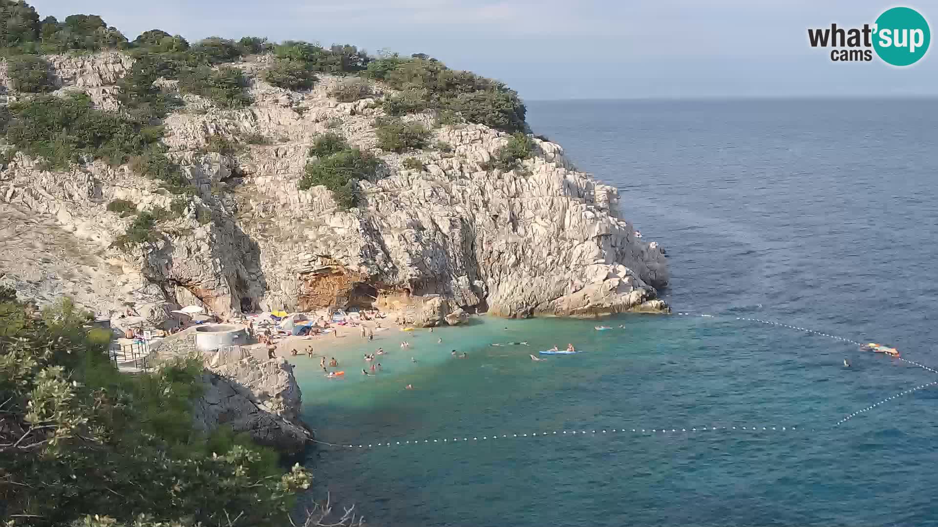 Webcam Brseč Strand – Mošćenička Draga – Kroatien