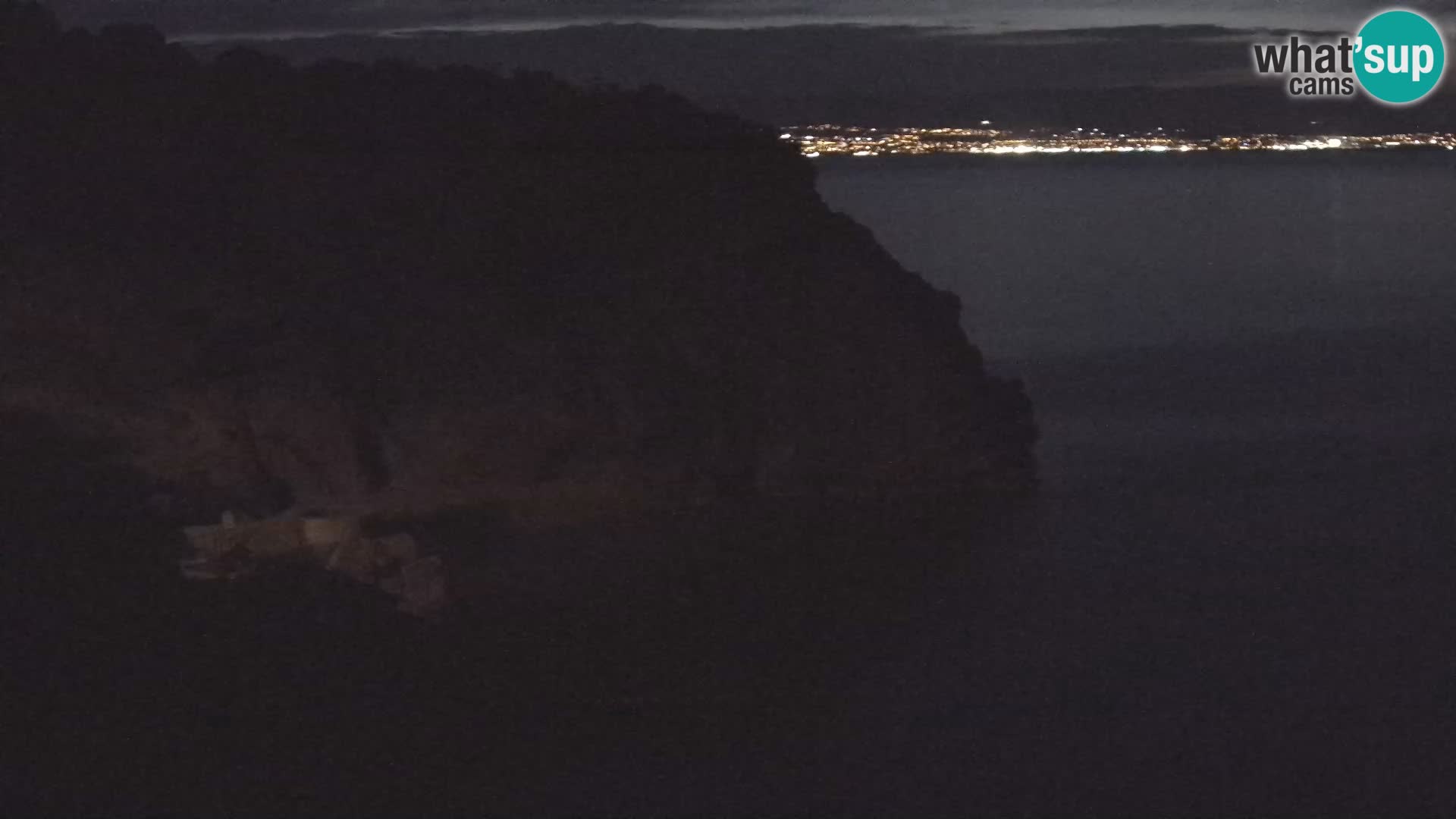 Webcam Bersezio spiaggia – Draga di Moschiena – Croazia