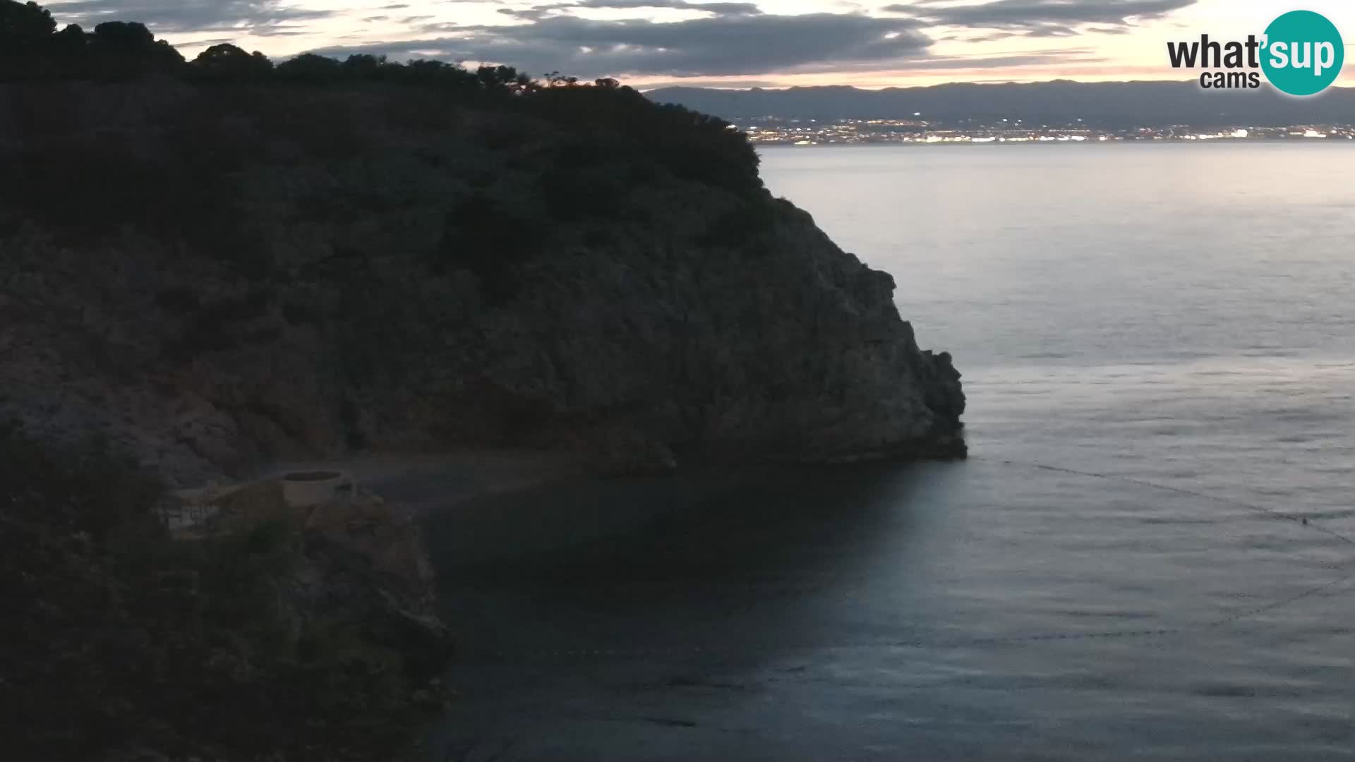 Web kamera plaže Brseč – Mošćenička Draga – Hrvatska