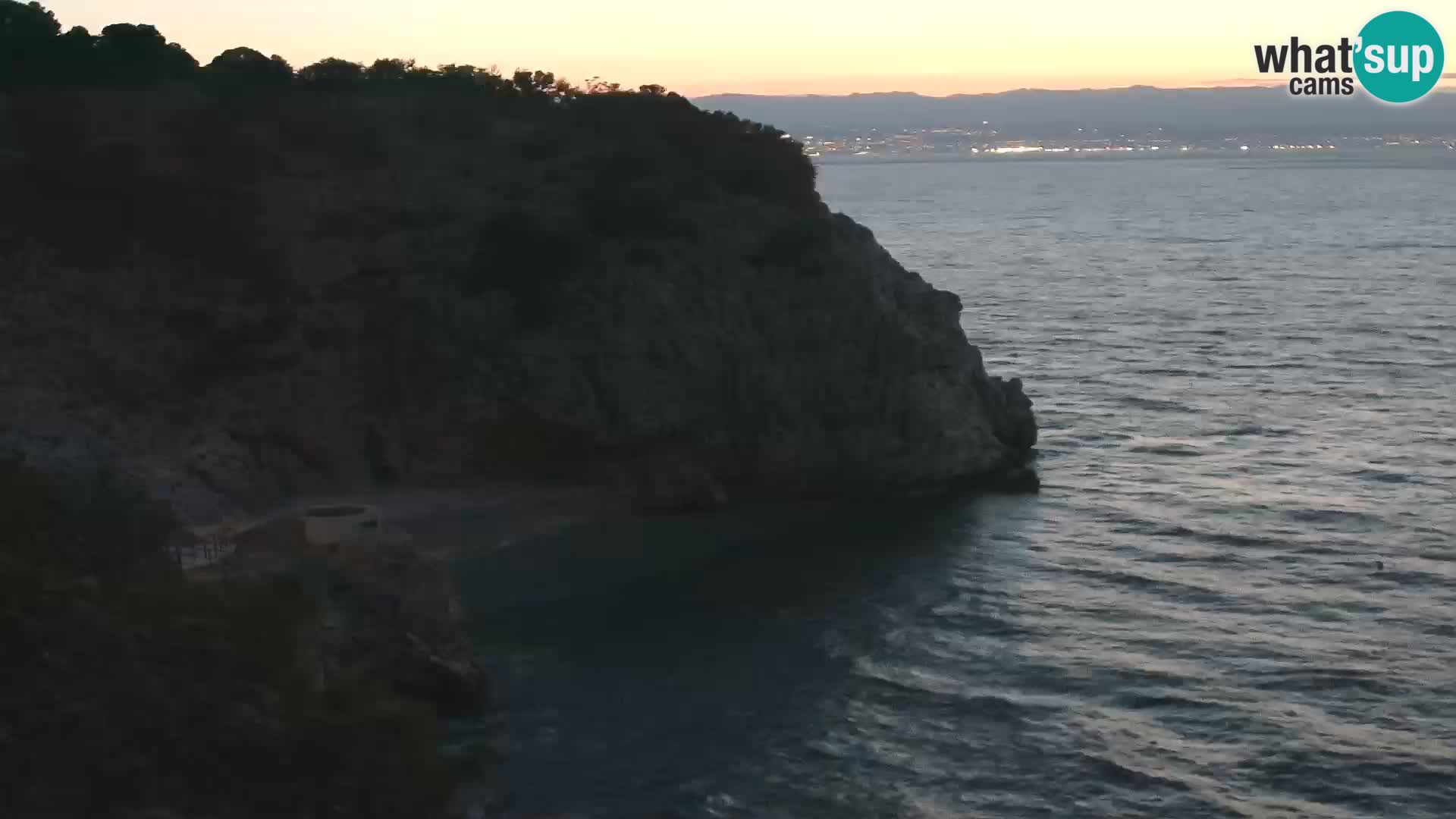 Web kamera plaže Brseč – Mošćenička Draga – Hrvatska