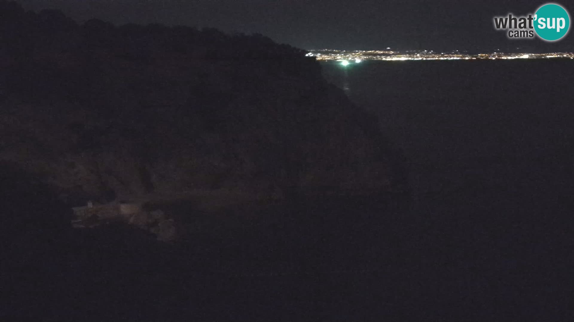 Webcam plage Brseč à Mošćenička Draga, Croatie