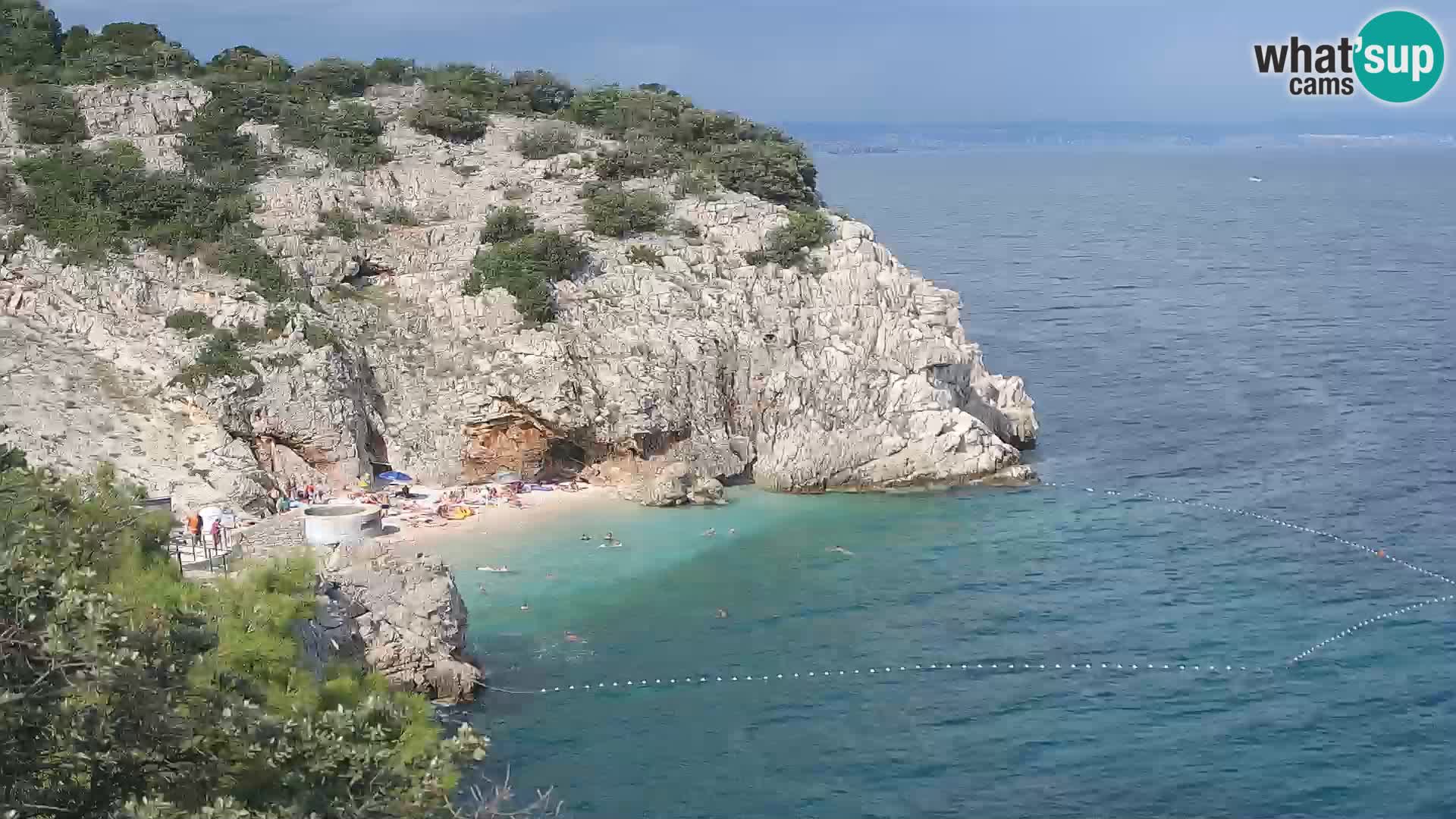 Webcam Brseč Strand – Mošćenička Draga – Kroatien