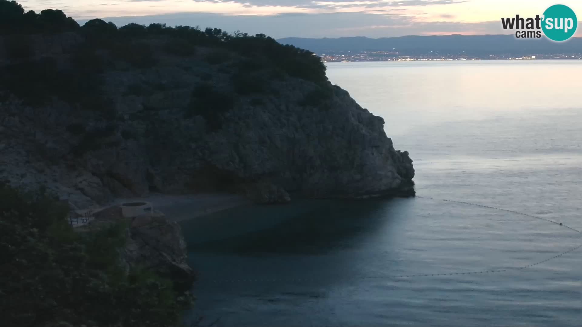 Webcam Brseč Strand – Mošćenička Draga – Kroatien