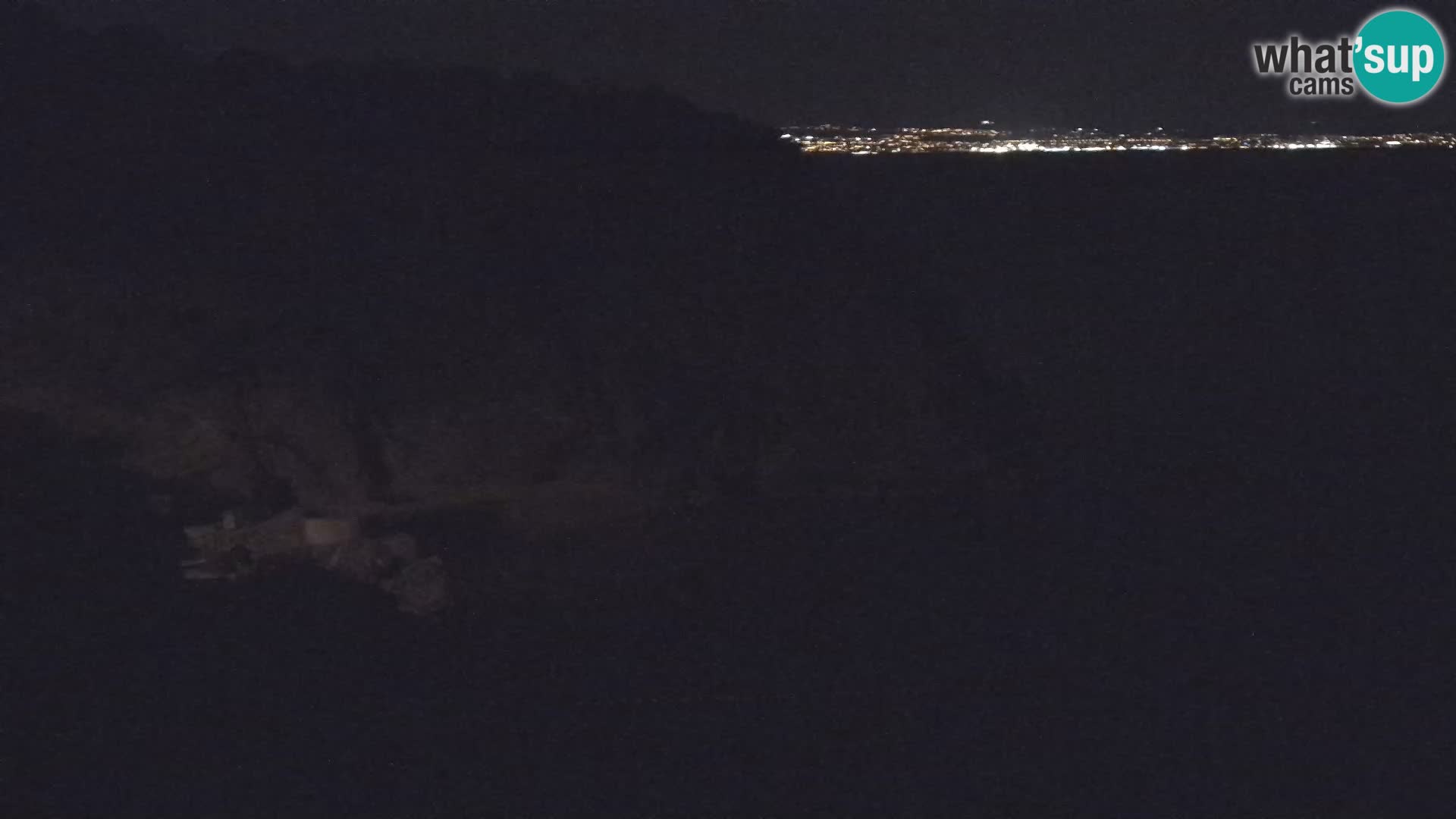 Cámara web de la playa de Brseč en Mošćenička Draga, Croacia